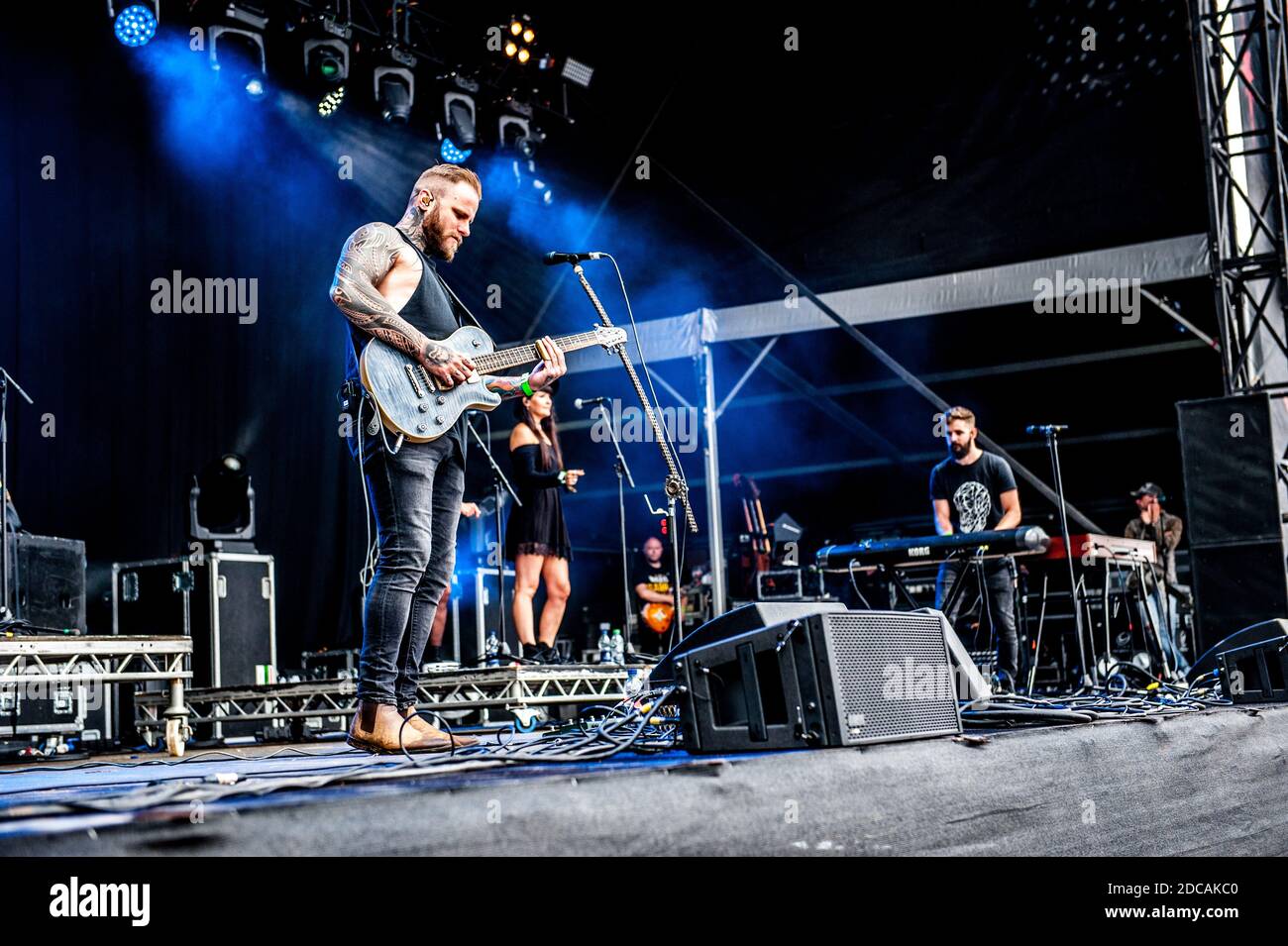 Kris Barras Live in Concert Stock Photo - Alamy