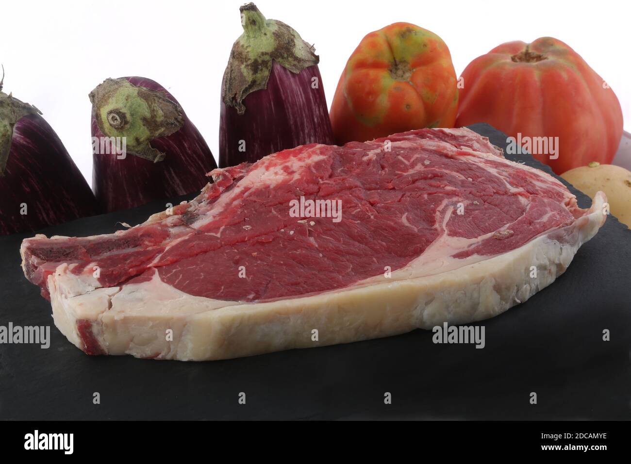 cow steak as meat high gastronomy Stock Photo Alamy