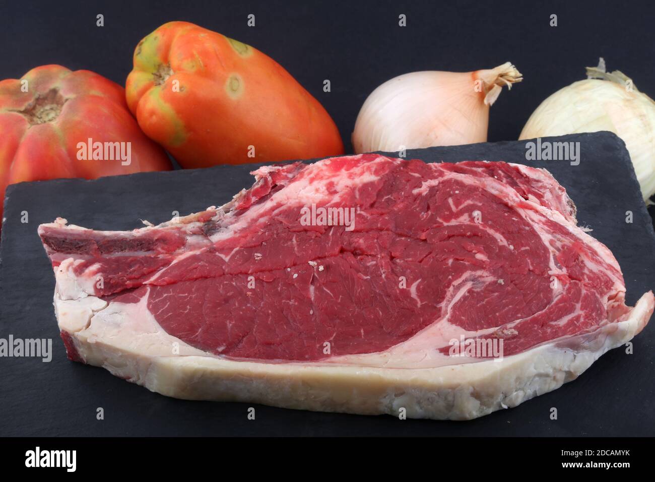 cow steak as meat high gastronomy Stock Photo Alamy