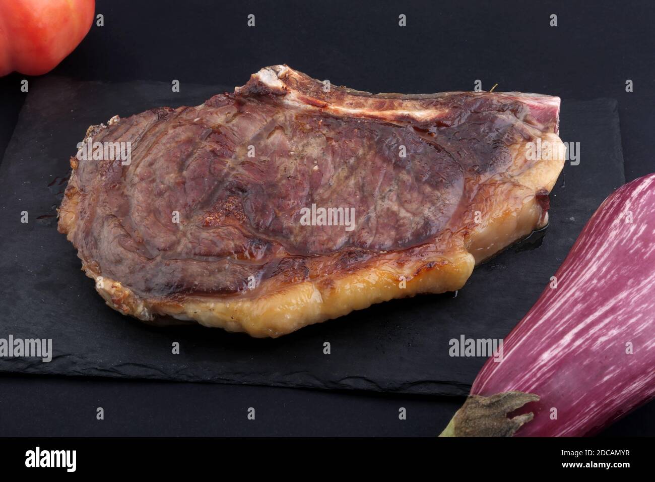 cow steak as meat high gastronomy Stock Photo Alamy