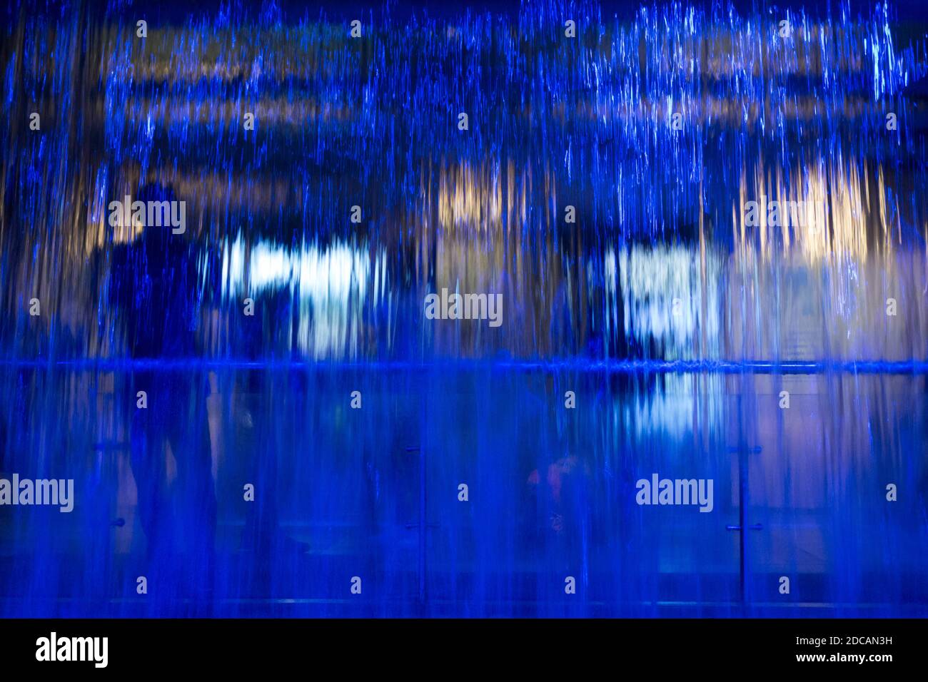the color blue, associated with harmony, cold, infinity and sadness Stock Photo Alamy