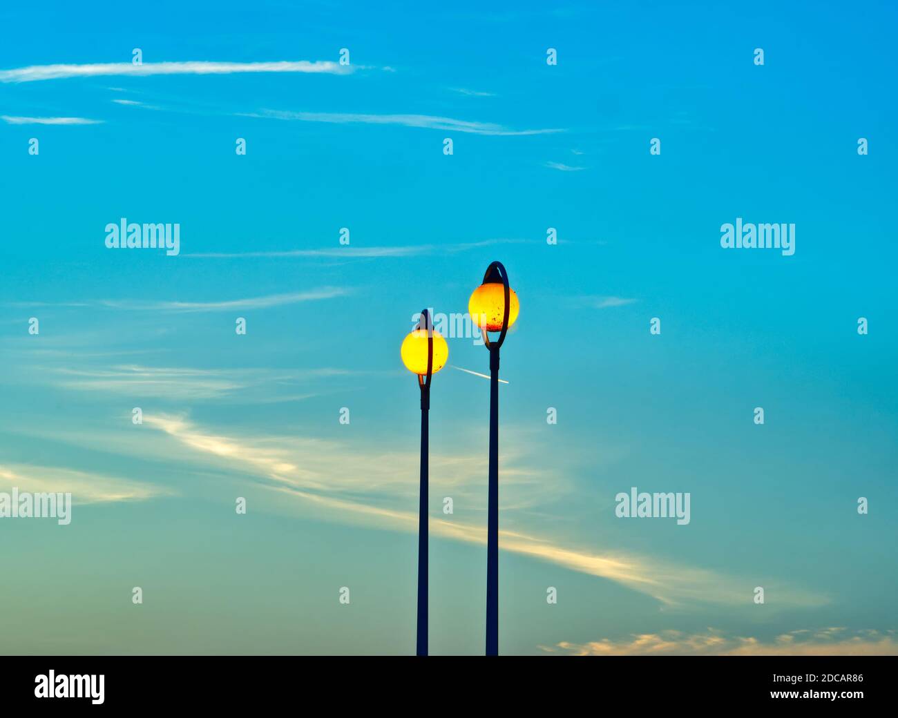 Two sky lanterns hi-res stock photography and images - Alamy