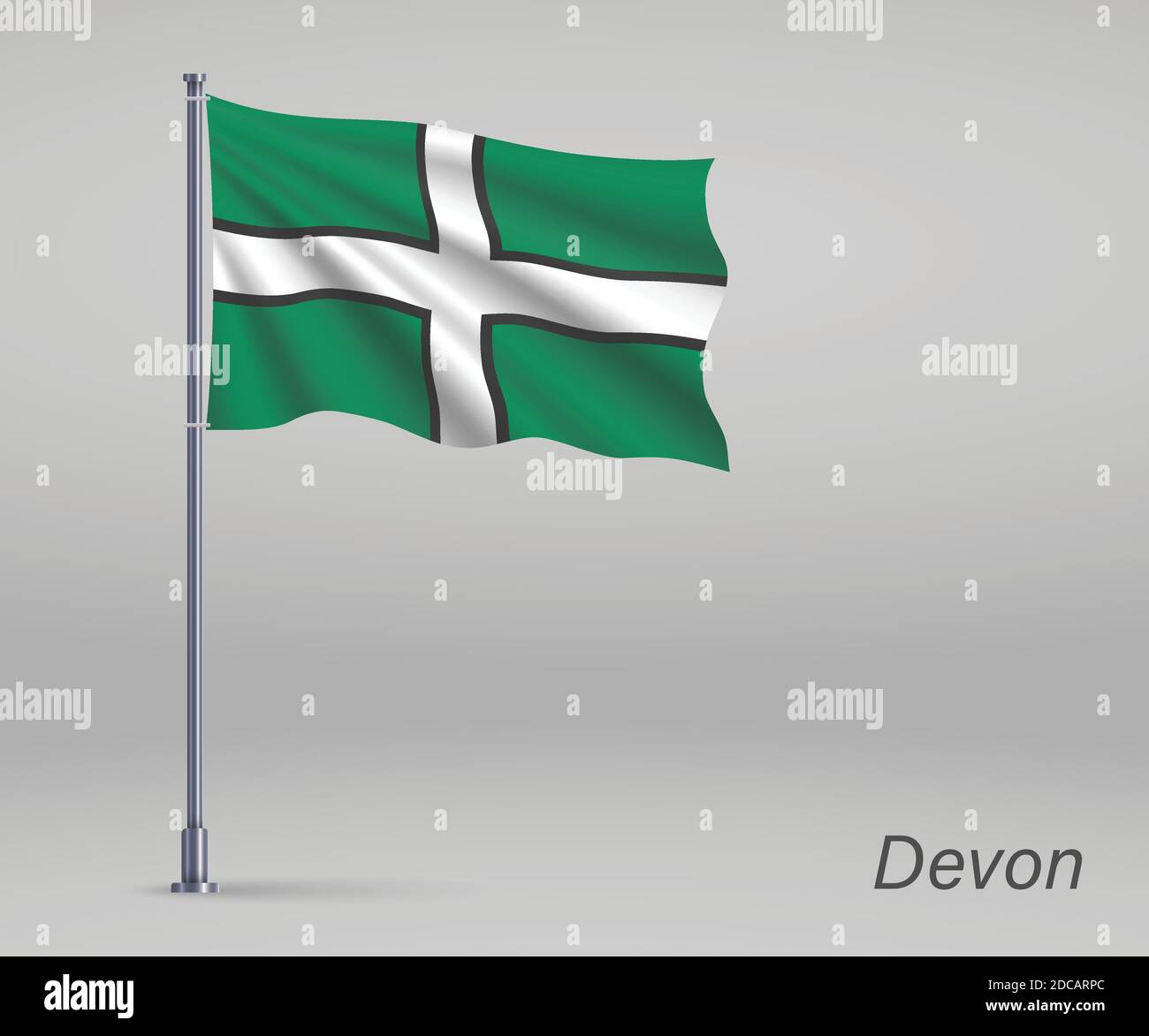Devon Seller Devon County Small Hand Waving Flag 