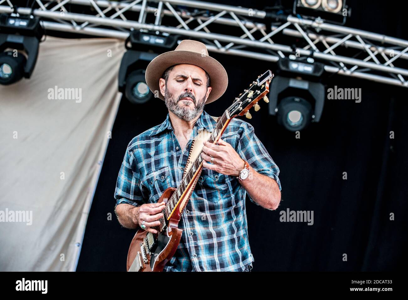The Allman Betts Band Live in Concert Stock Photo - Alamy