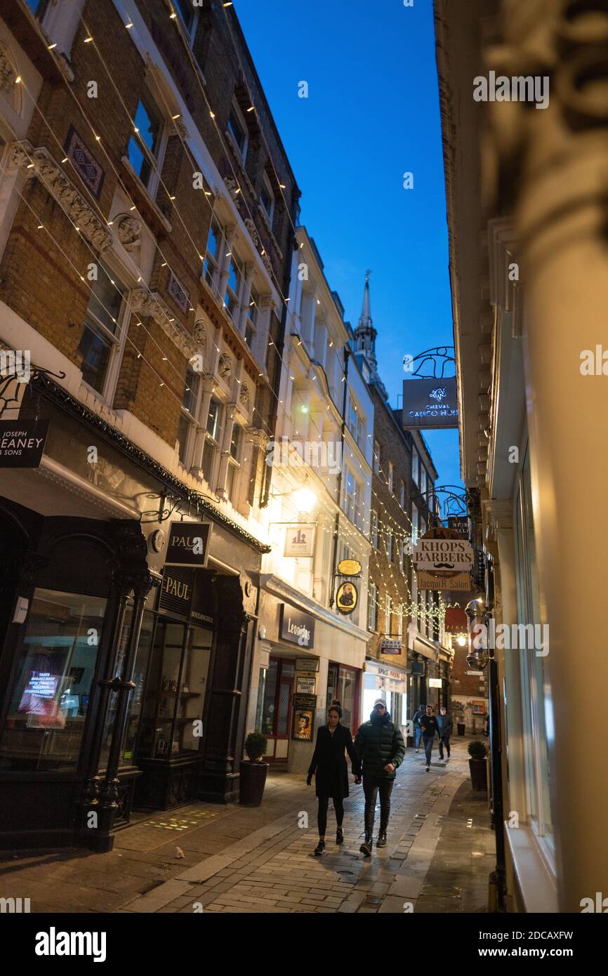 Bow Lane Stock Photo Alamy