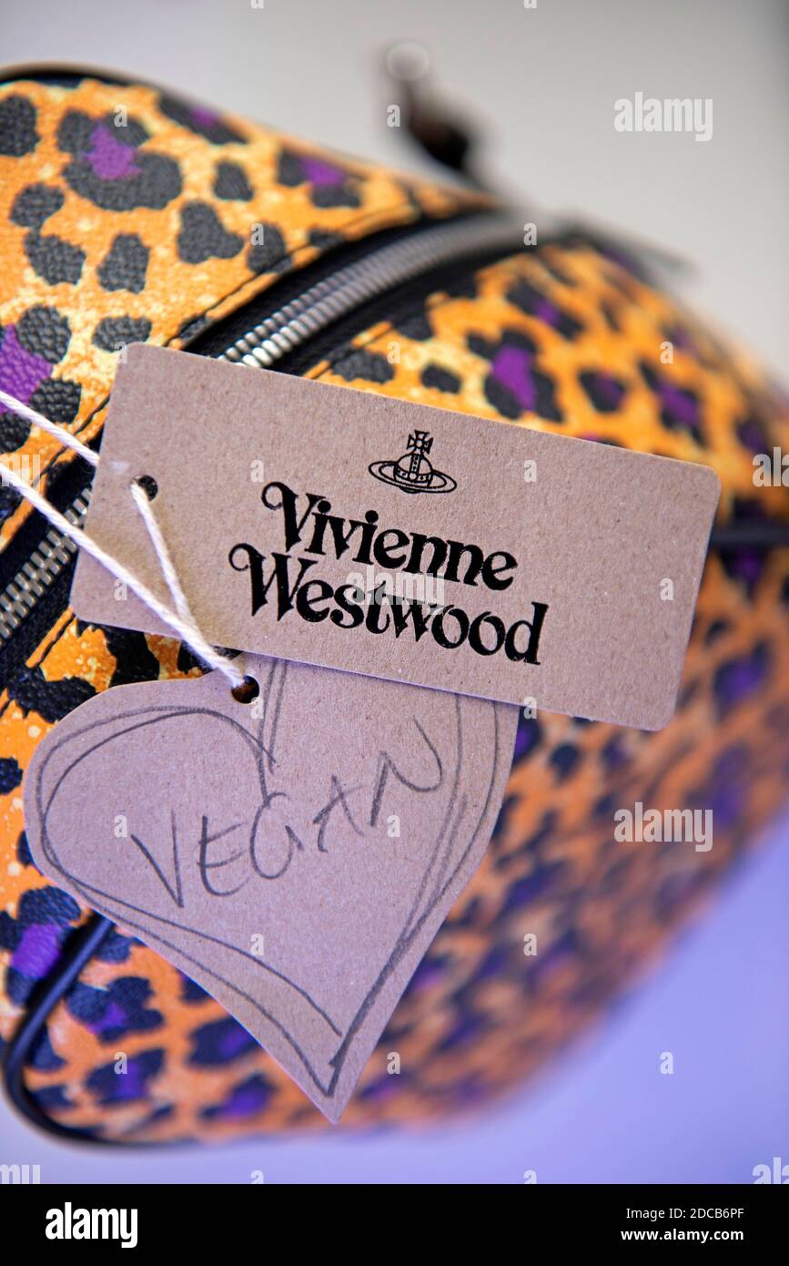 Vivienne Westwood vegan shoes. Stock Photo