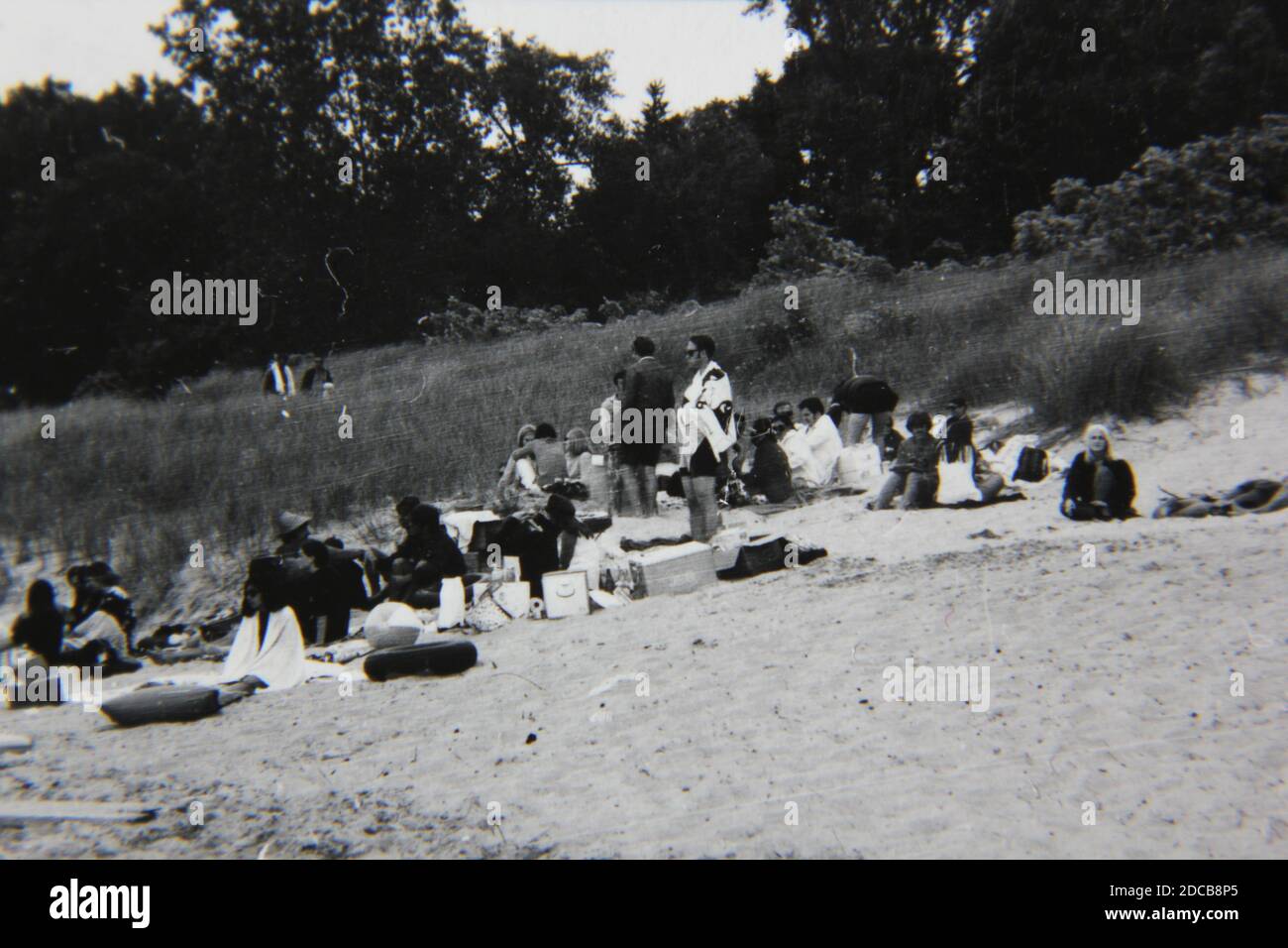 1970s black people beach hi-res stock photography and images - Alamy