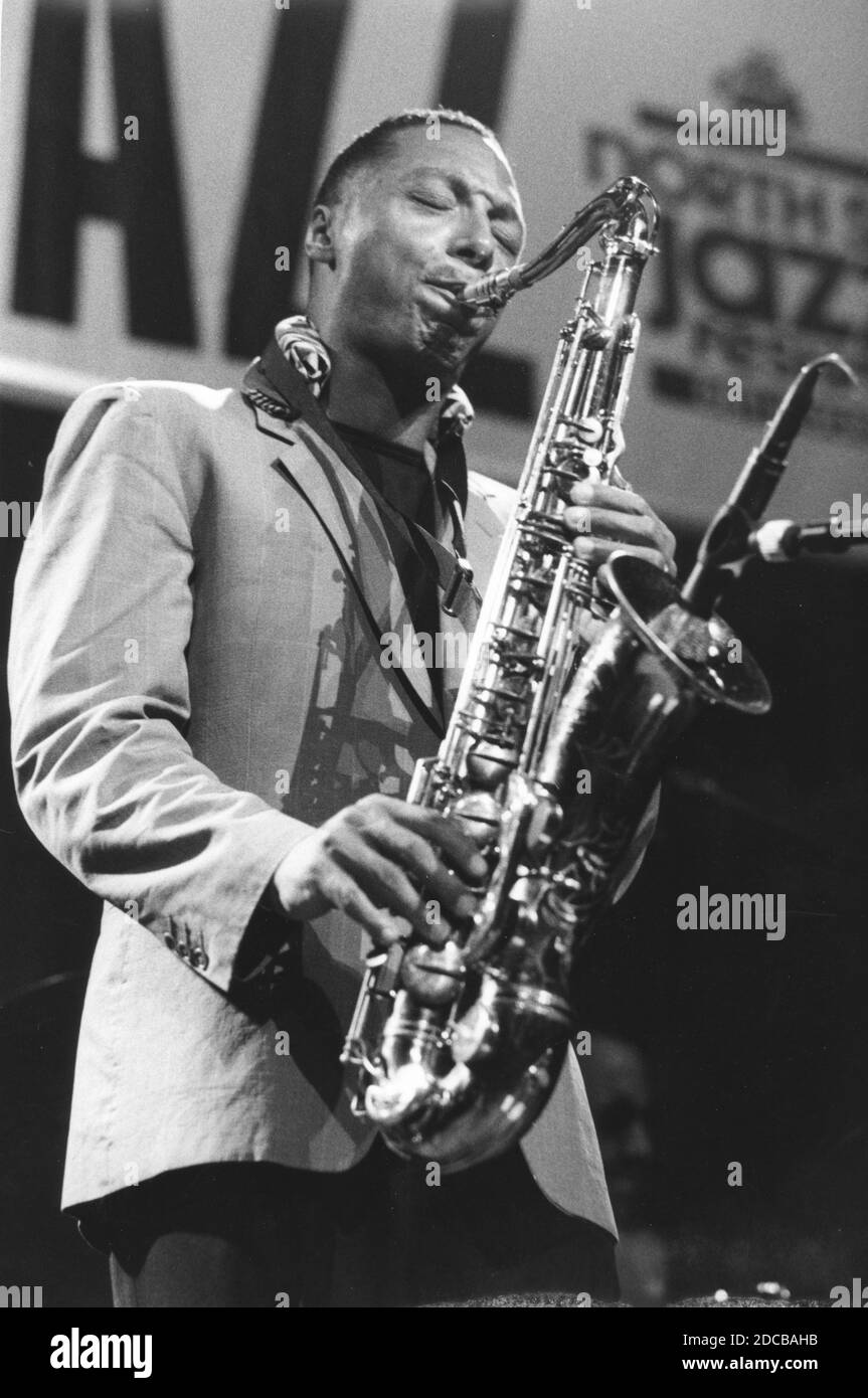 Ralph Moore, North Sea Jazz Festival, The Hague, Netherlands, 1993. Stock Photo