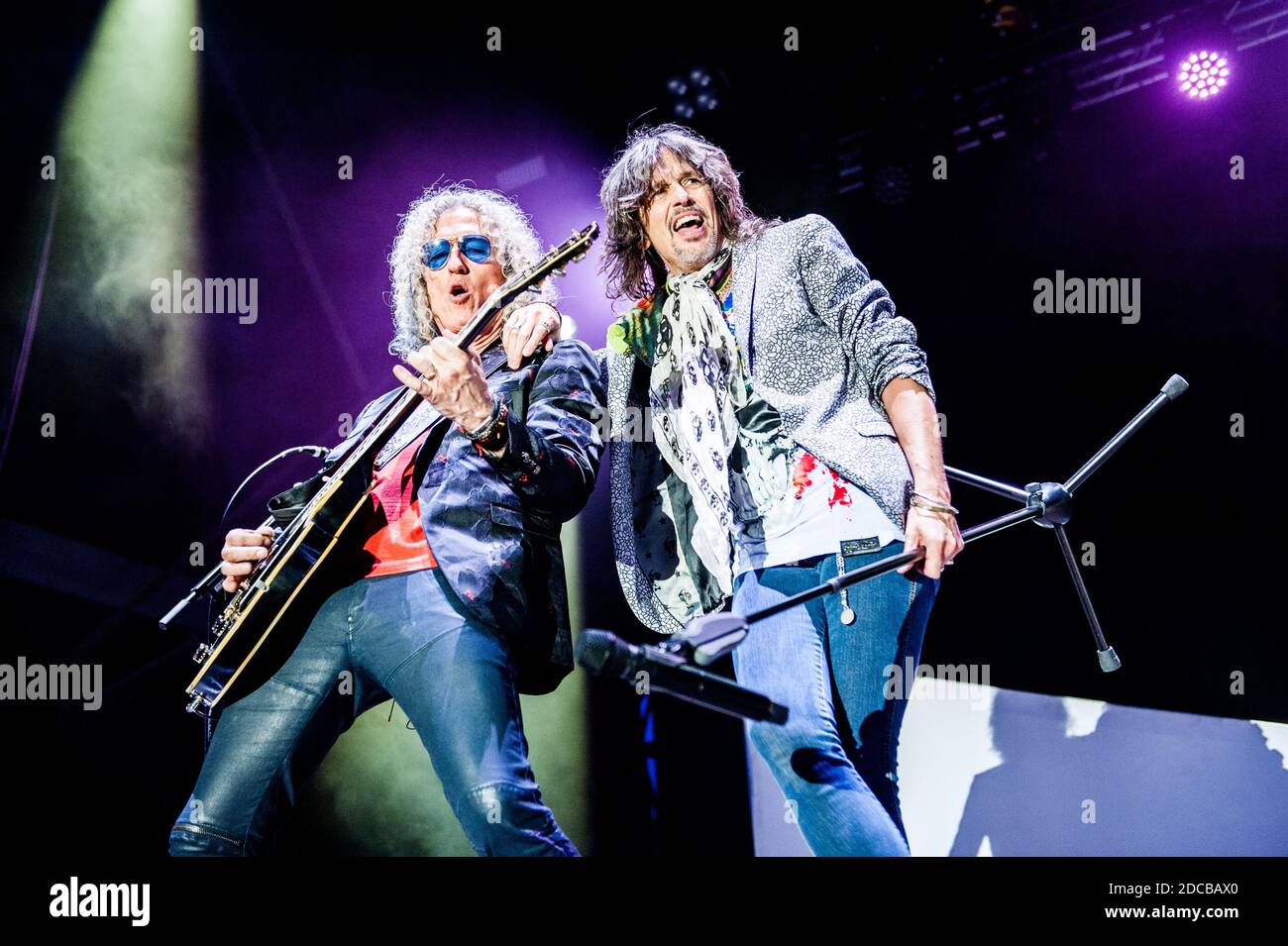 Foreigner Live in Concert Stock Photo Alamy