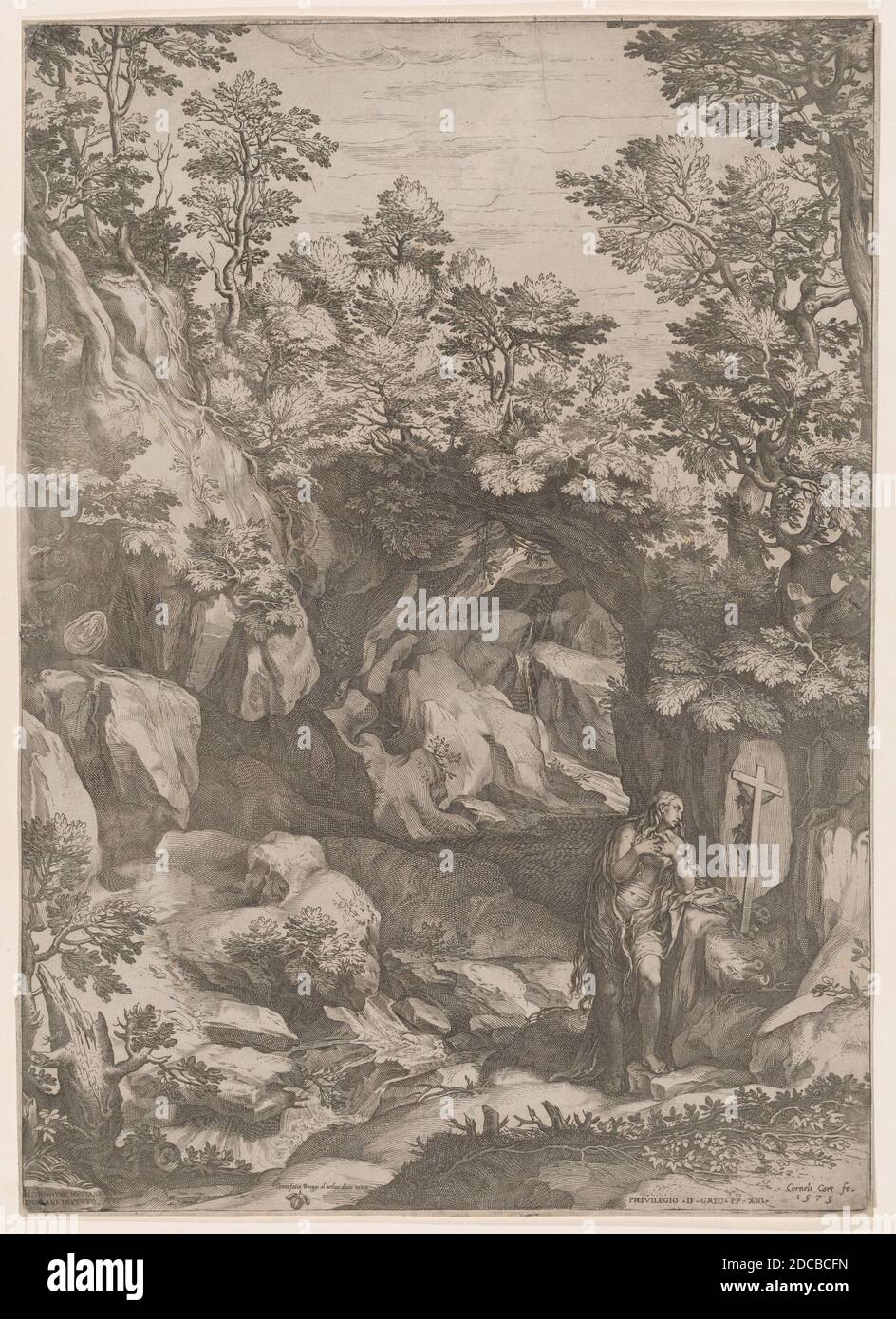 The magdalene in the wilderness hi-res stock photography and images - Alamy
