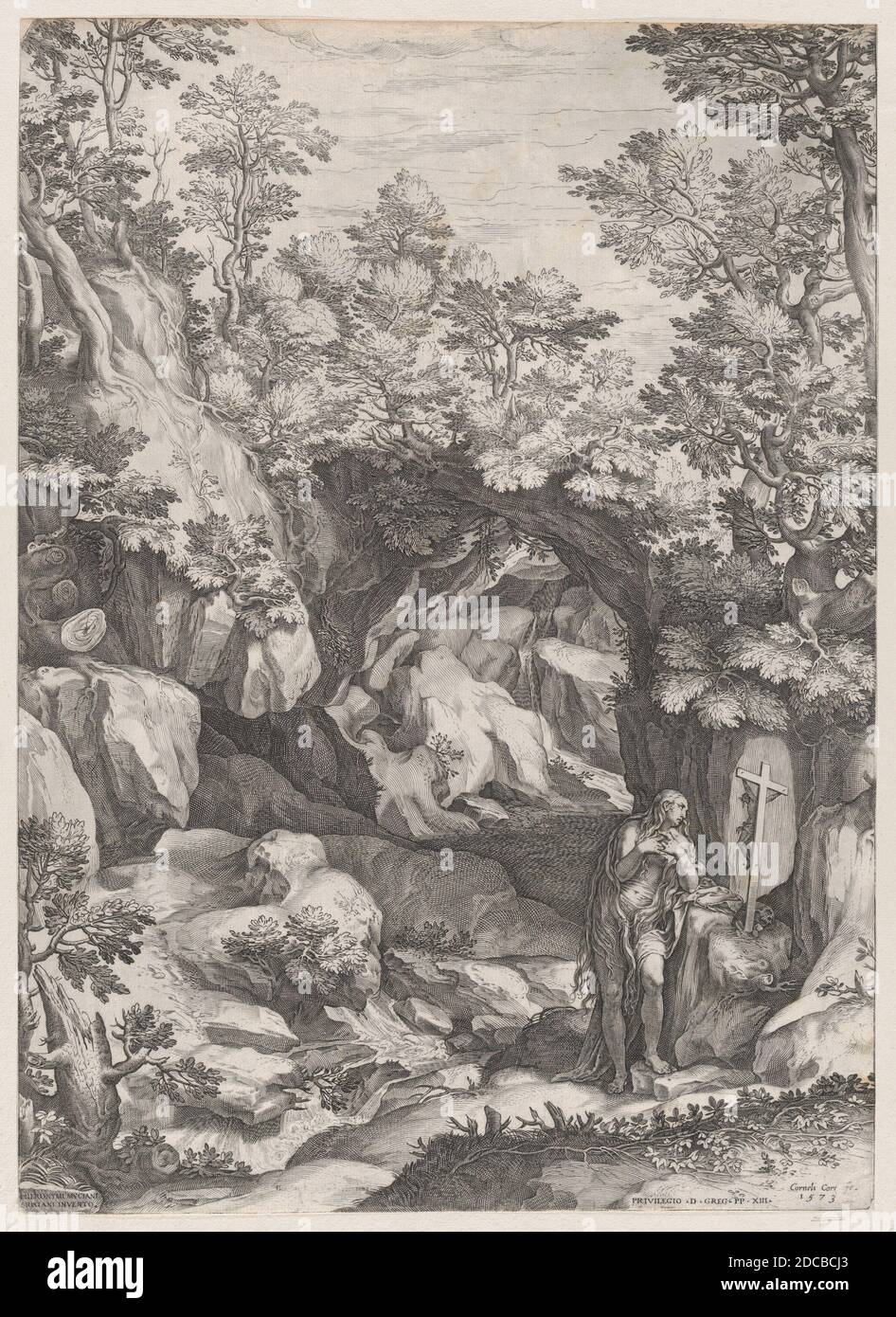 The magdalene in the wilderness hi-res stock photography and images - Alamy