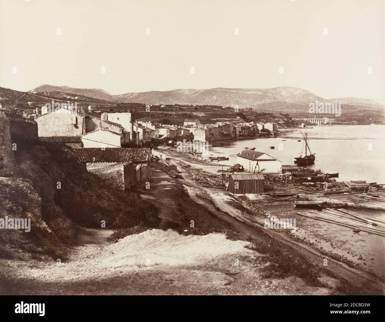 Bandol, ca. 1860. Stock Photo