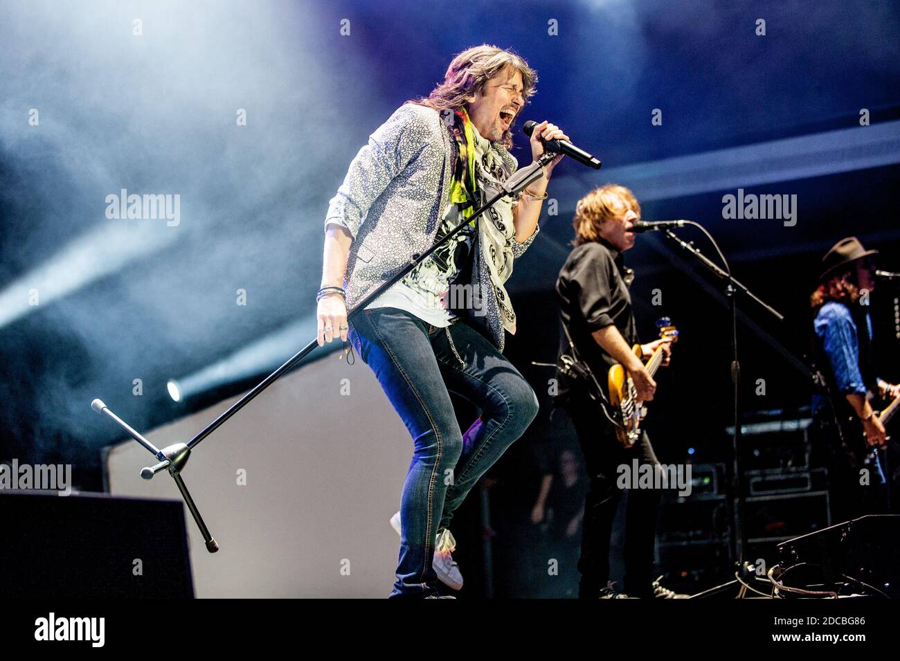 Foreigner Live in Concert Stock Photo Alamy