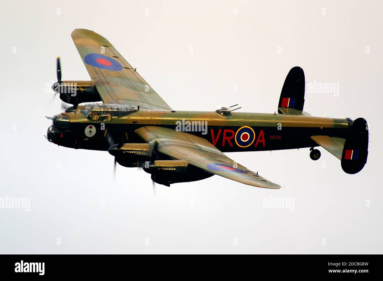 Avro Lancaster, C-GVRA, Canadian Warplane Heritage Stock Photo