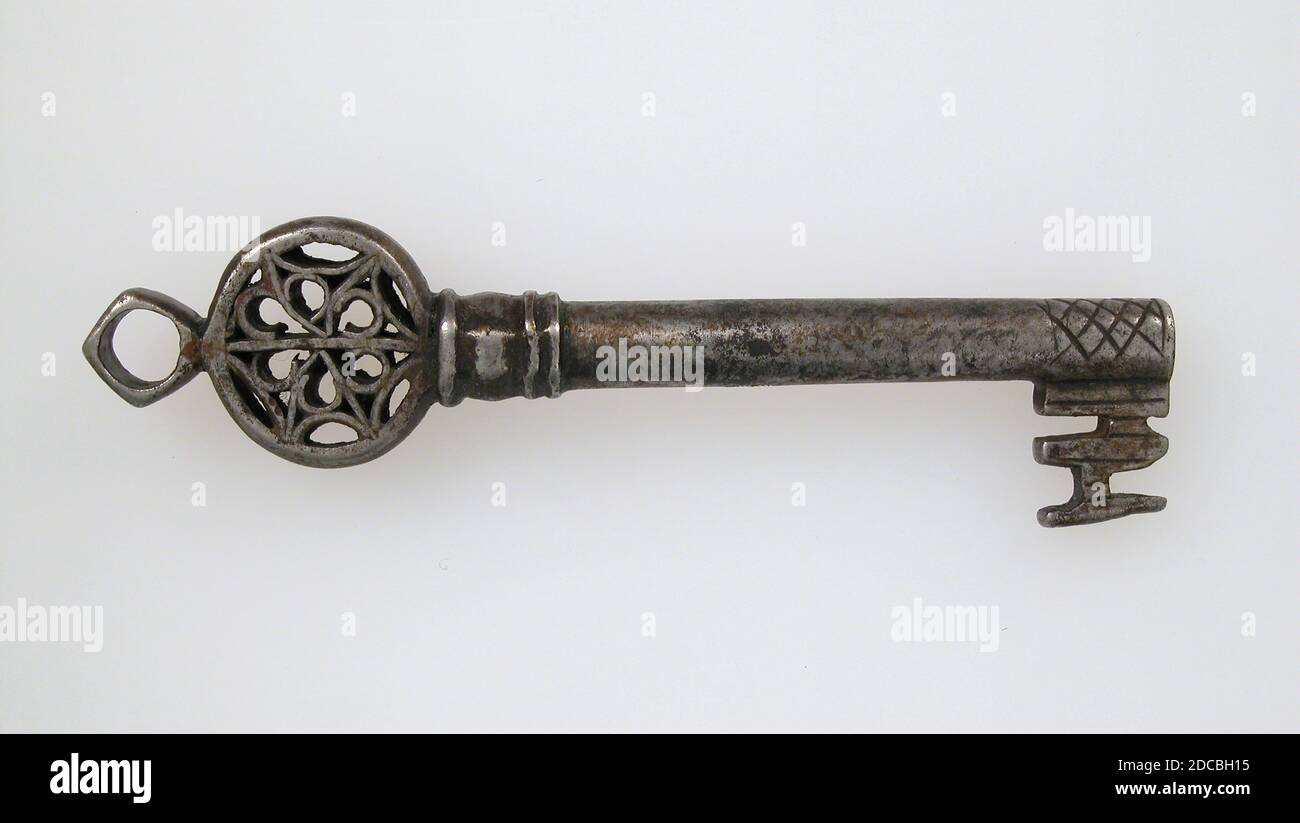 Key, German, 15th century Stock Photo - Alamy