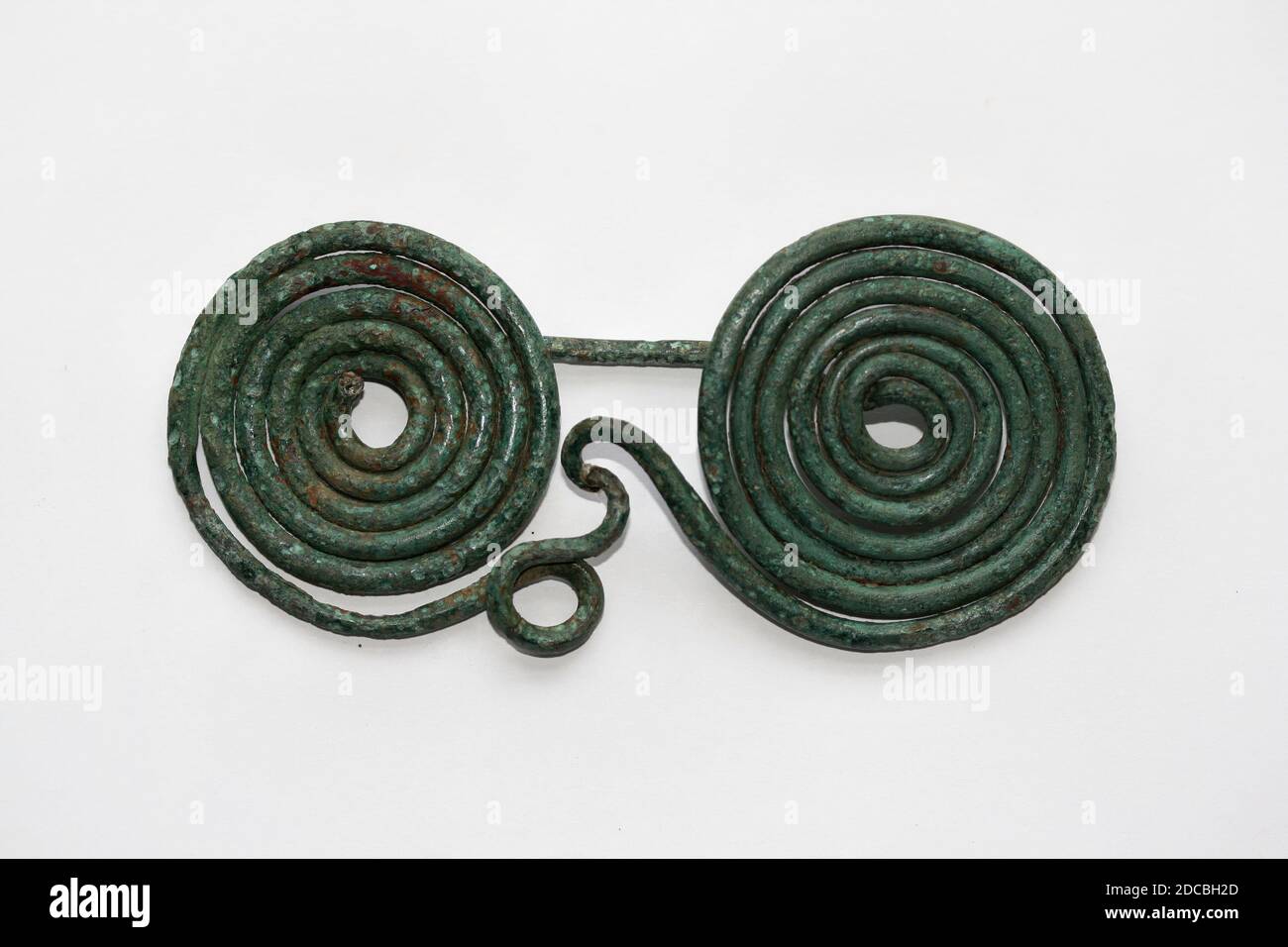 Brooch, German, 8th century B.C. Stock Photo