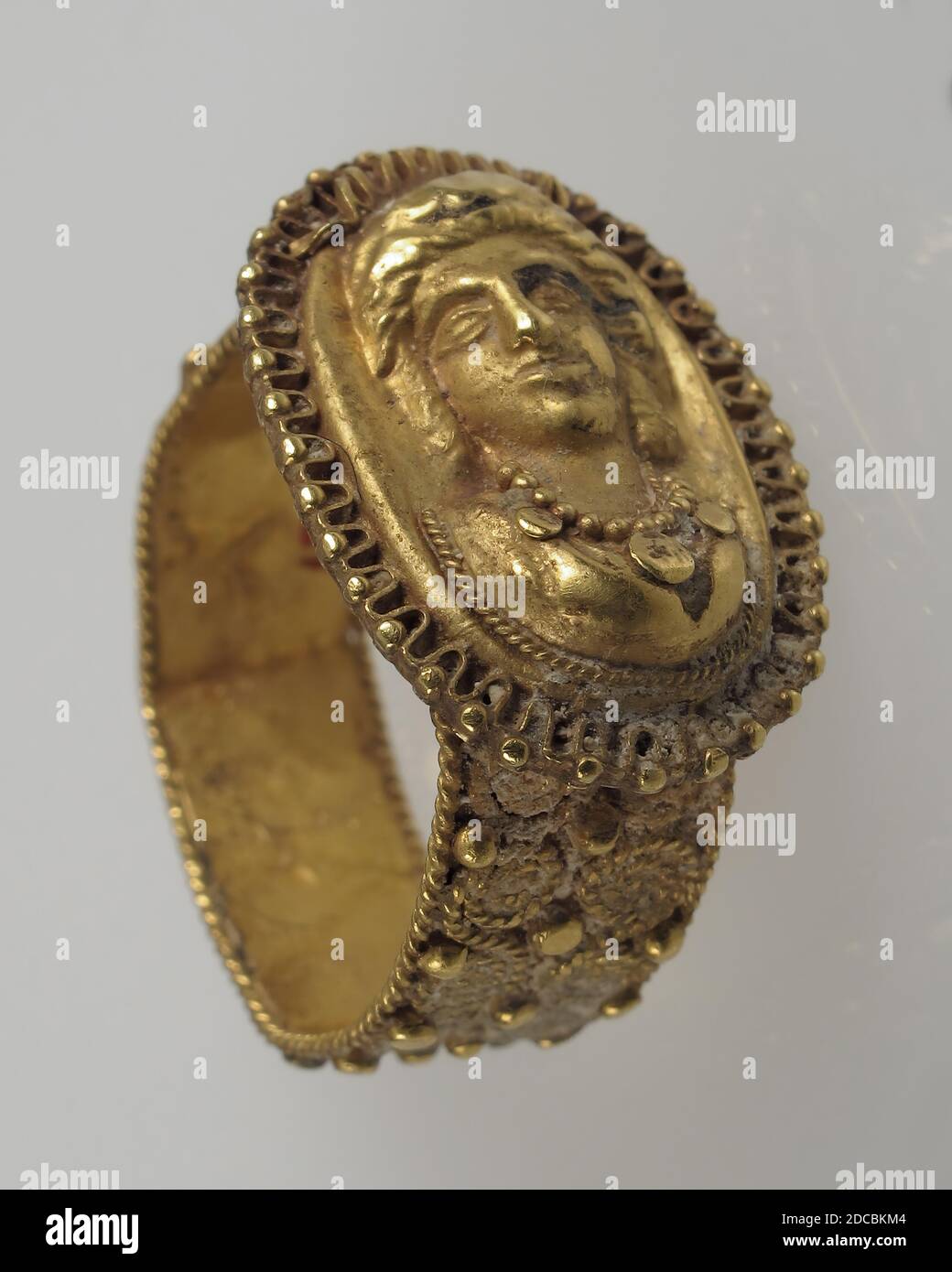 Finger Ring, Late Roman, 6th-7th century. Stock Photo