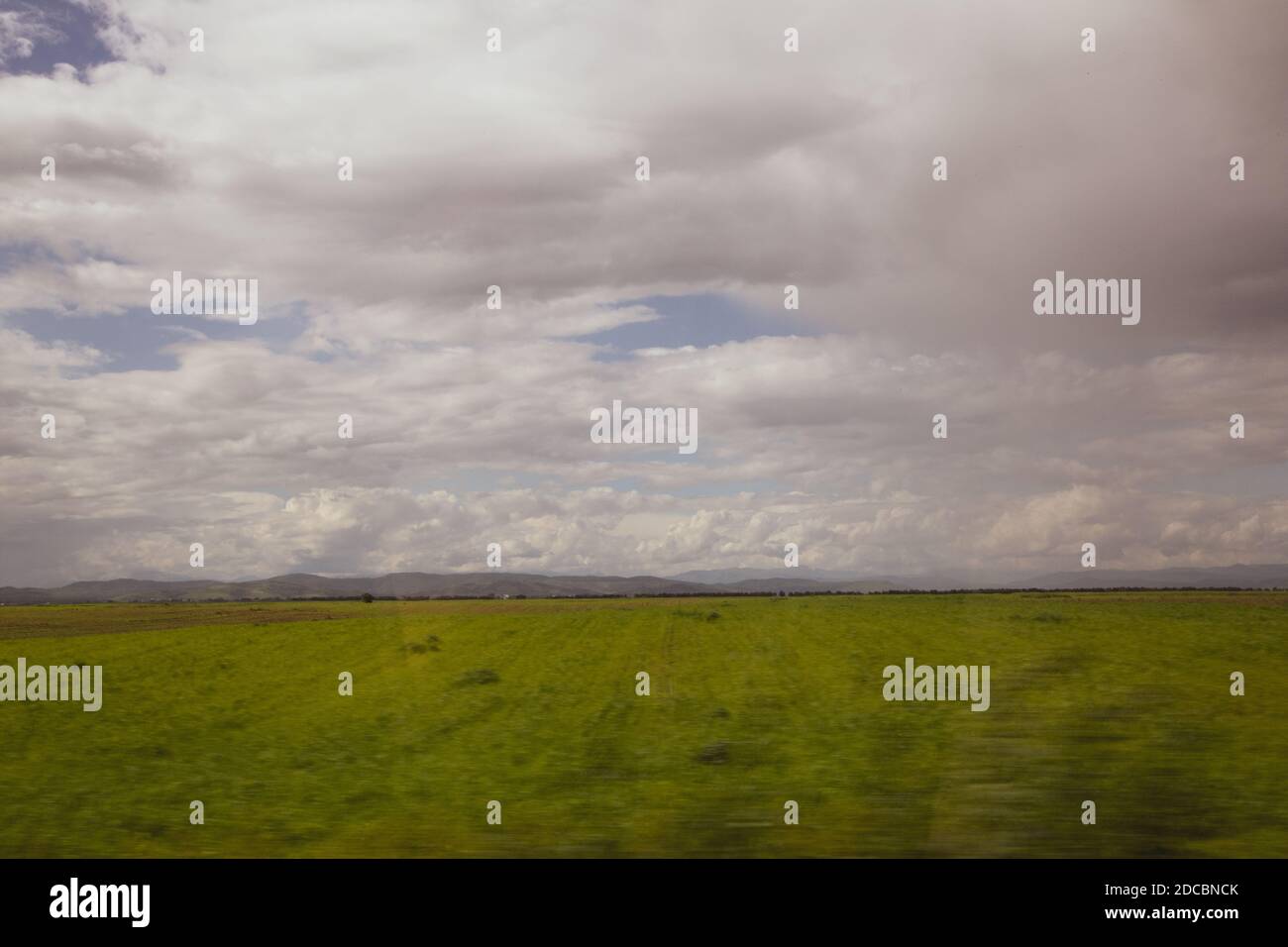 Beautiful background of a countryside view Stock Photo - Alamy