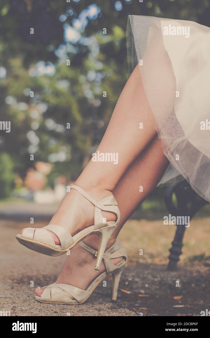 bride high heels
