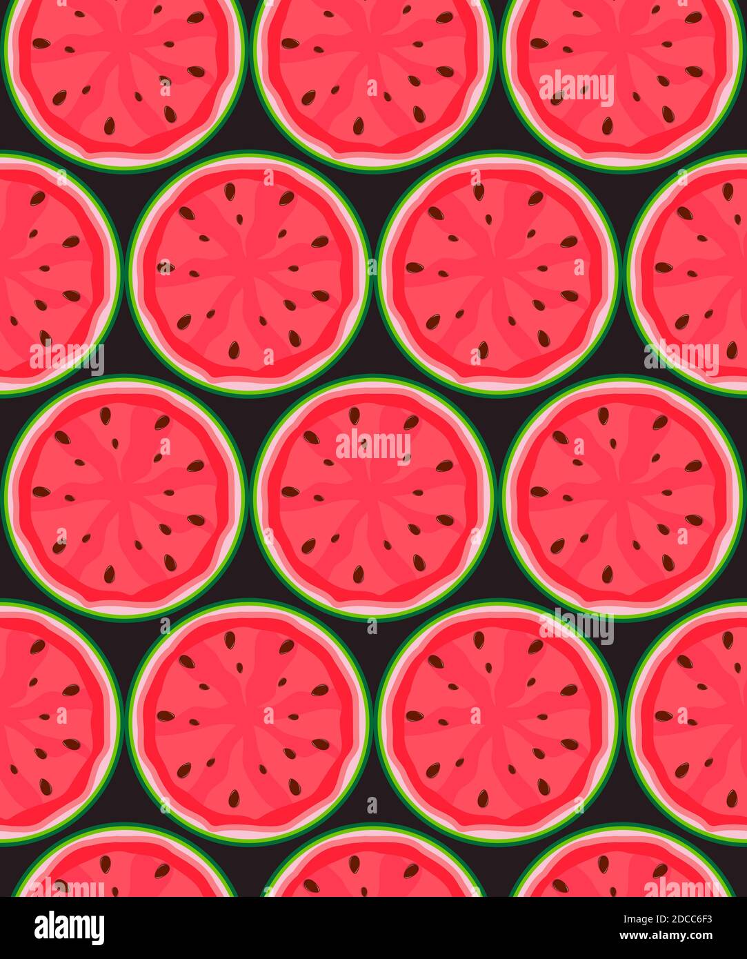 Seamless Pattern Background from Watermelon. Illustration Stock Photo ...