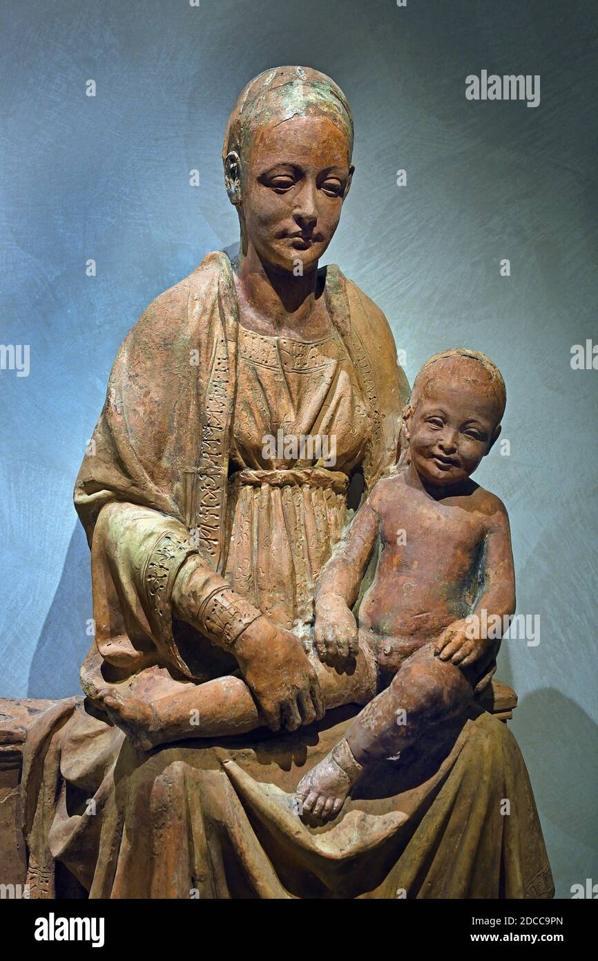 The Virgin and Child 1500 Northern Italy Italian, Stock Photo