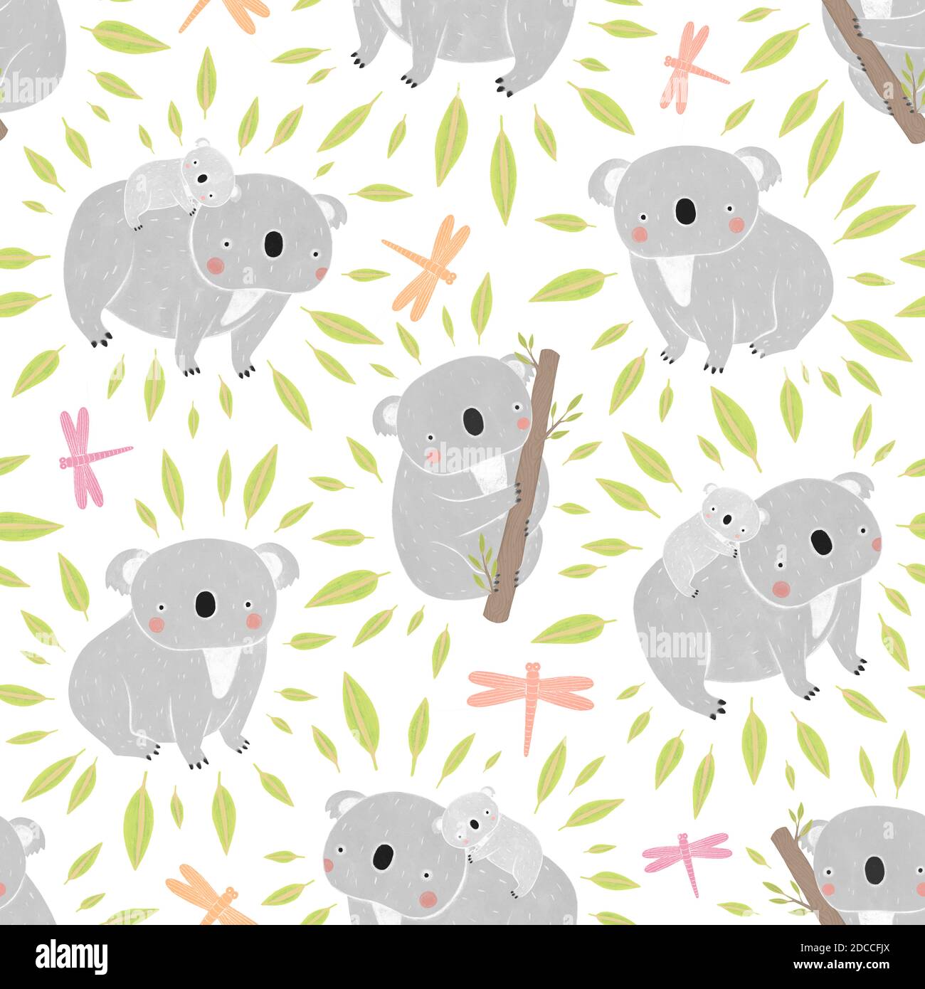 Cute Koala Cartoon Wallpapers - Aesthetic Bear Koala Wallpaper
