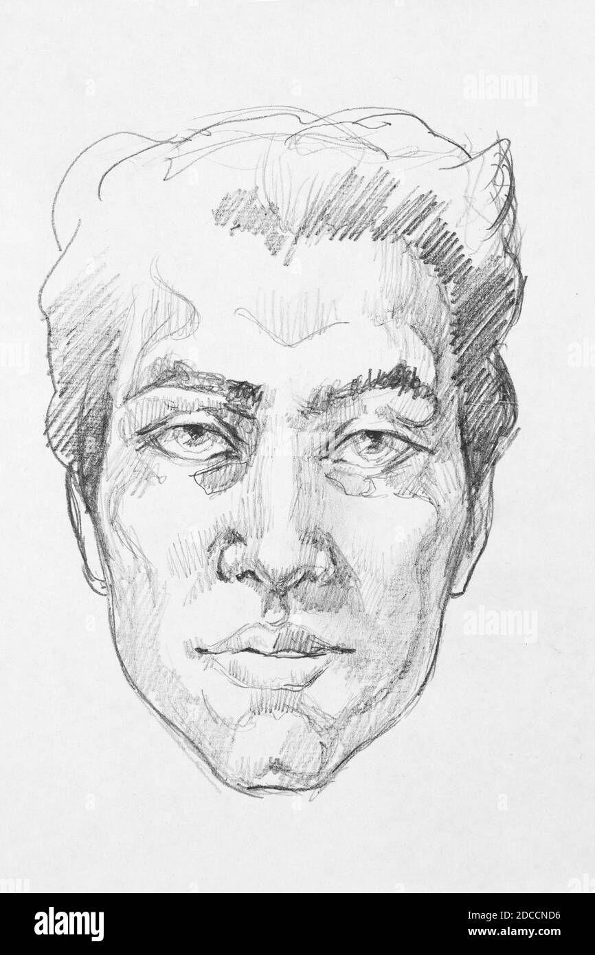 Male Face Sketch by jjcu on DeviantArt  Male face drawing Face sketch  Nose drawing