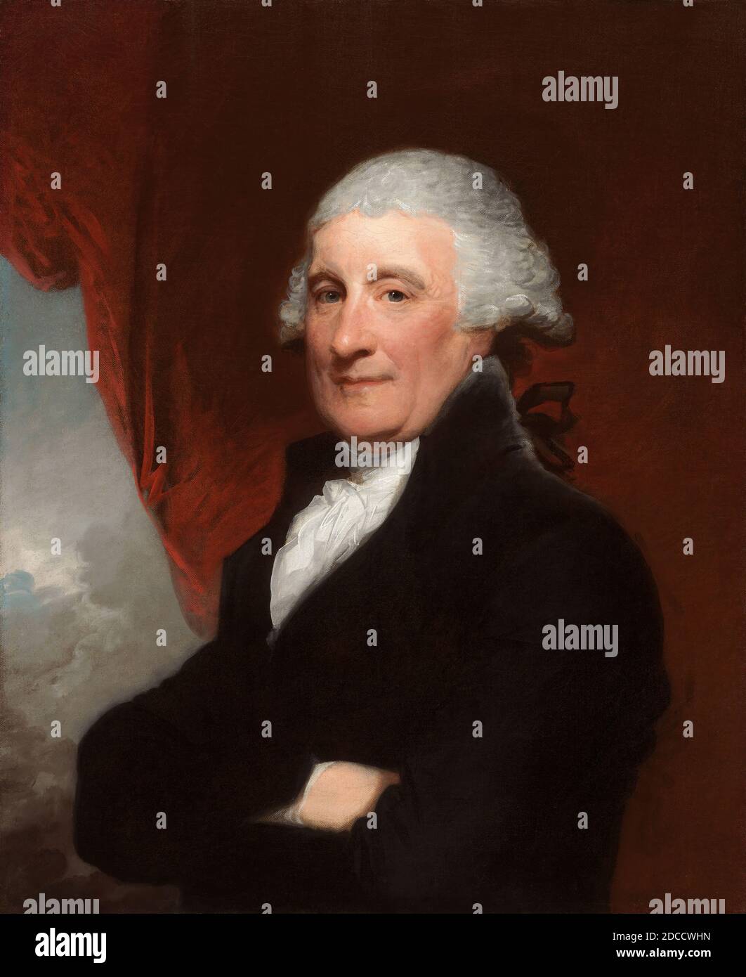 Gilbert Stuart, (painter), American, 1755 - 1828, Robert Liston, 1800, oil on canvas, overall: 73.8 x 61 cm (29 1/16 x 24 in.), framed: 90.5 x 78.1 x 6 cm (35 5/8 x 30 3/4 x 2 3/8 in Stock Photo