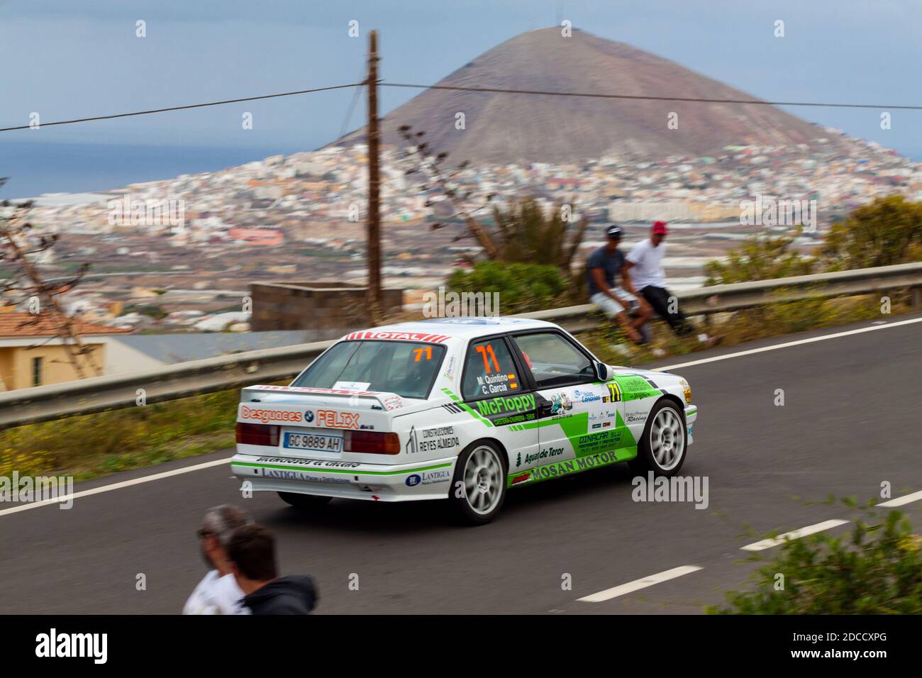 Rally Islas Canarias - Stock Image