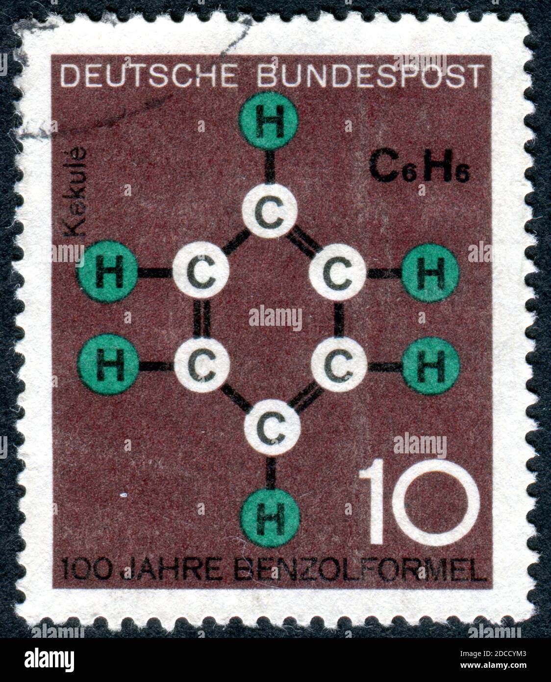 GERMANY CIRCA 1964 A stamp printed in Germany shown the