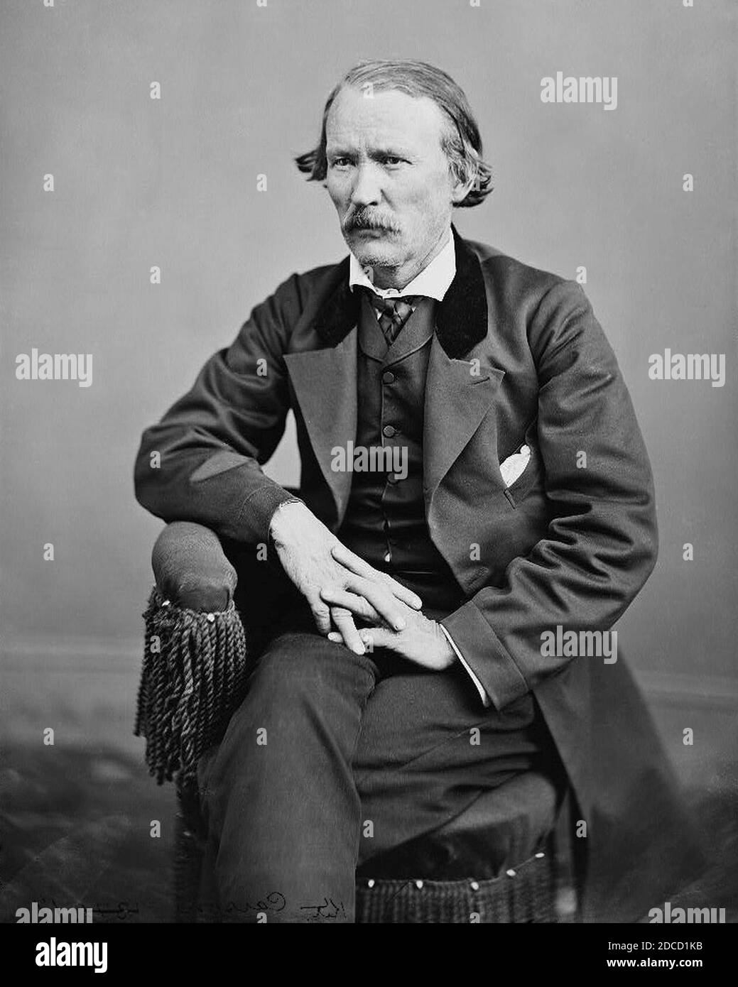 Kit Carson photograph restored Stock Photo Alamy