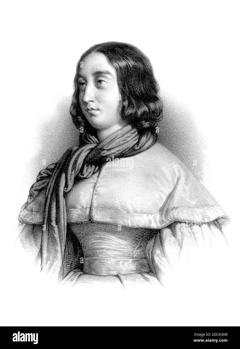 George Sand, French Author and Feminist Stock Photo