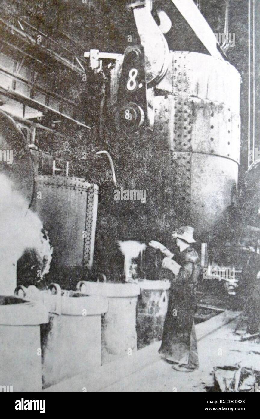 Katowice - Huta Baildon - piec martenowski Stock Photo - Alamy