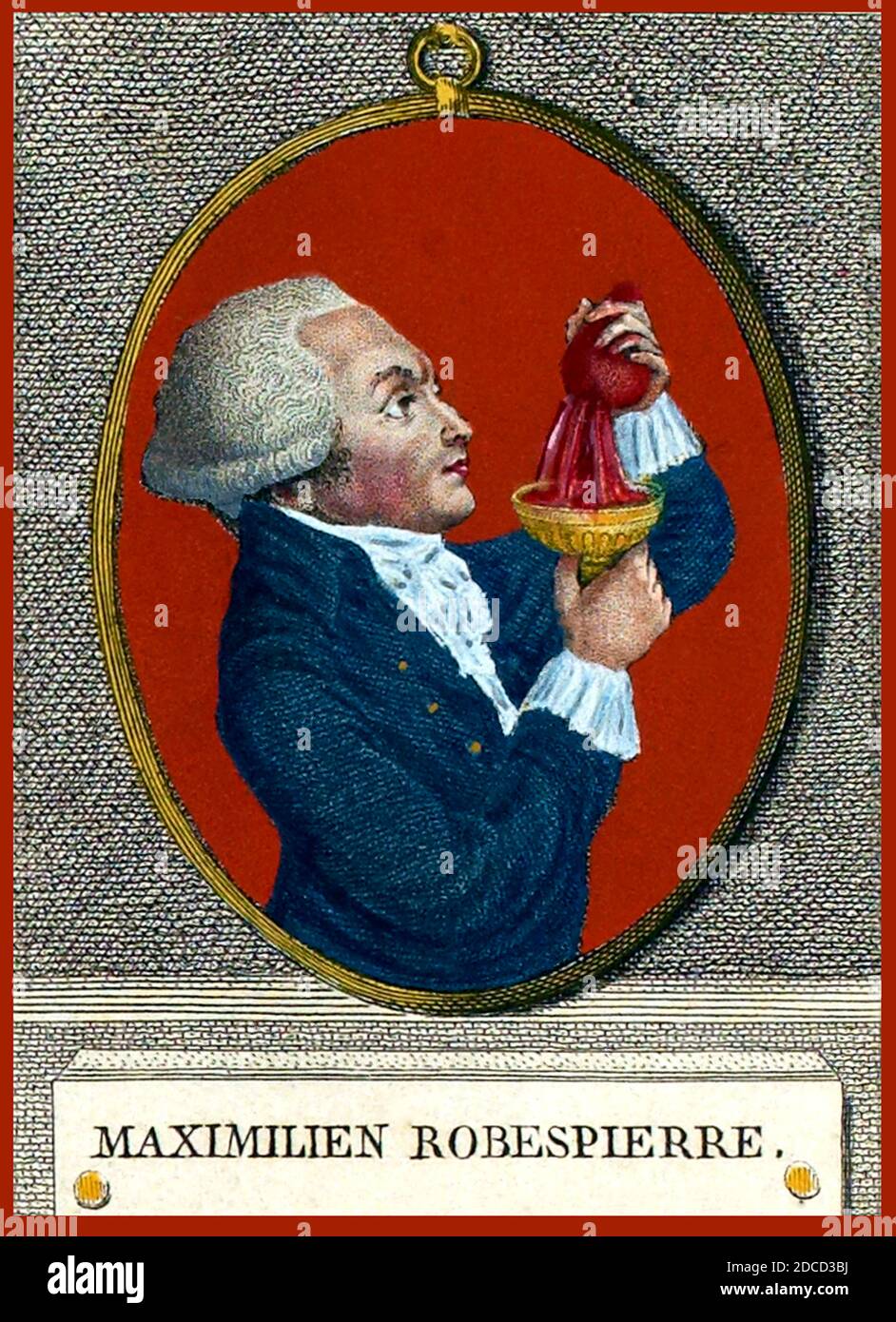 Maximilien Robespierre, French Politician Stock Photo Alamy