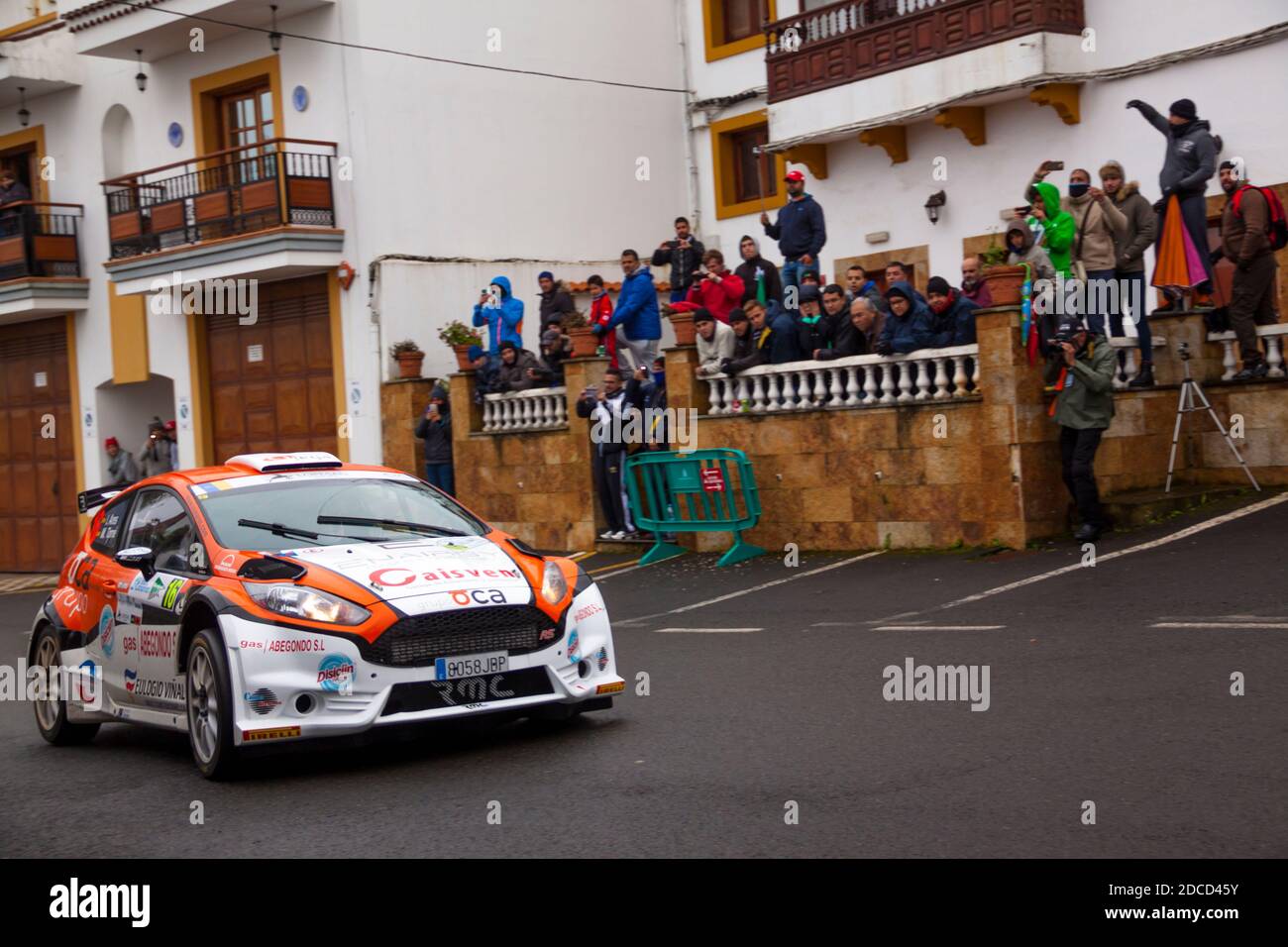 Rally Islas Canarias Stock Photo