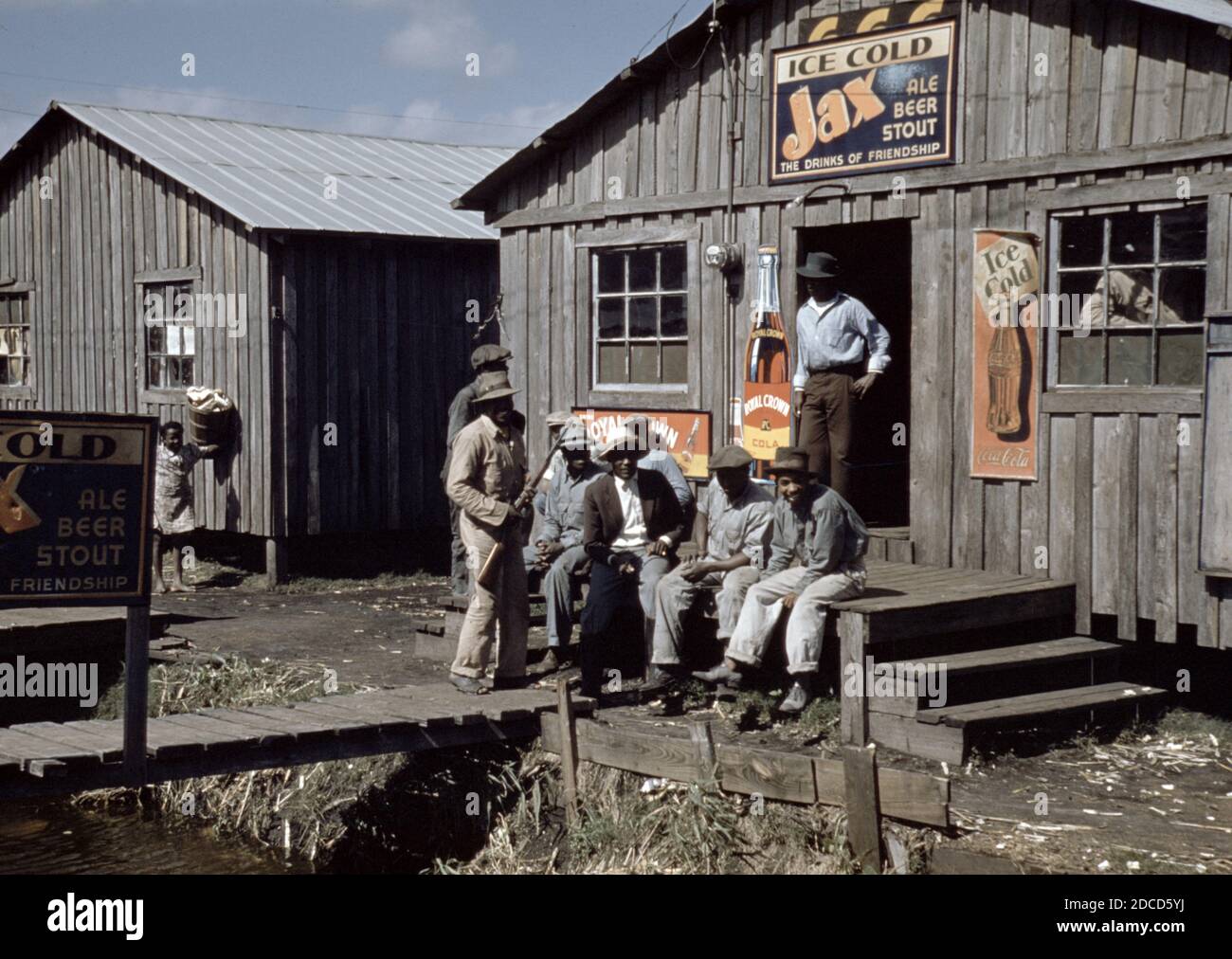 Florida Juke Joint, 1941 Stock Photo