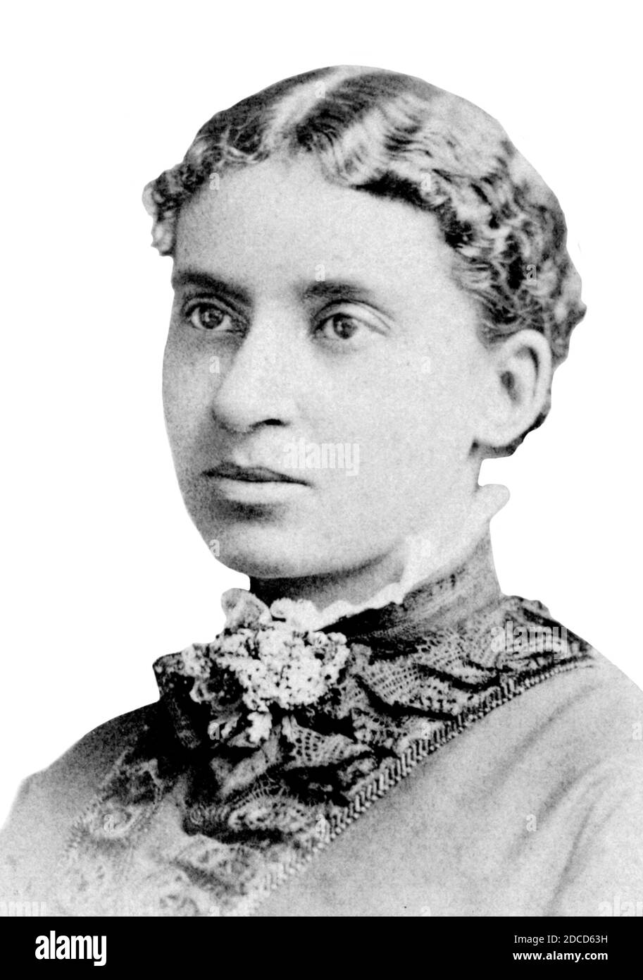 Lottie Forten Grimk√©, American Abolitionist and Poet Stock Photo