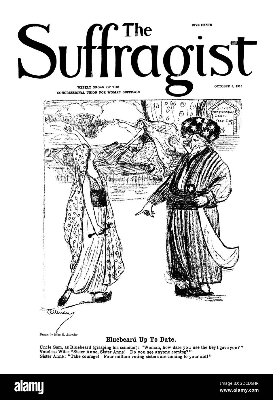 The Suffragist, 1915 Stock Photo