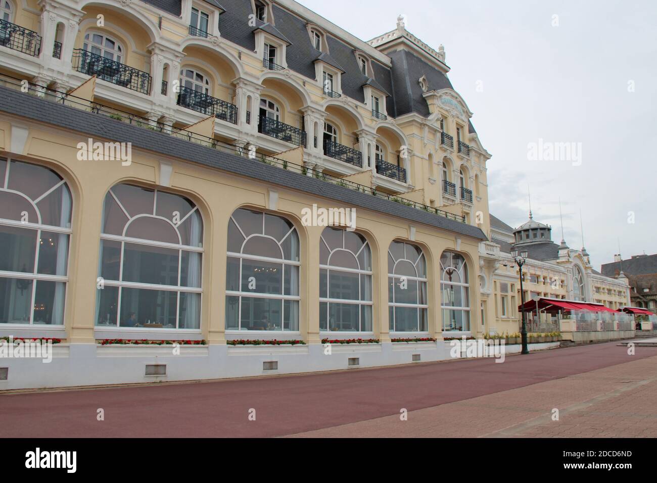 building (hotel) in cabourg in normandy (france Stock Photo Alamy