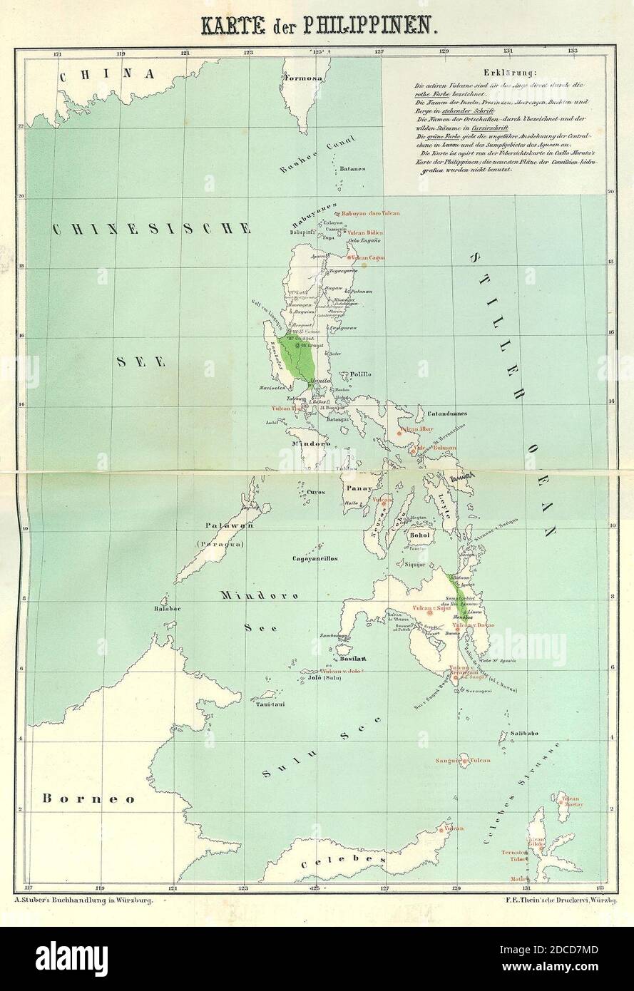 Karte der Philippinen 1869 Stock Photo Alamy Karte der Philippinen 1869 Stock Photo Alamy