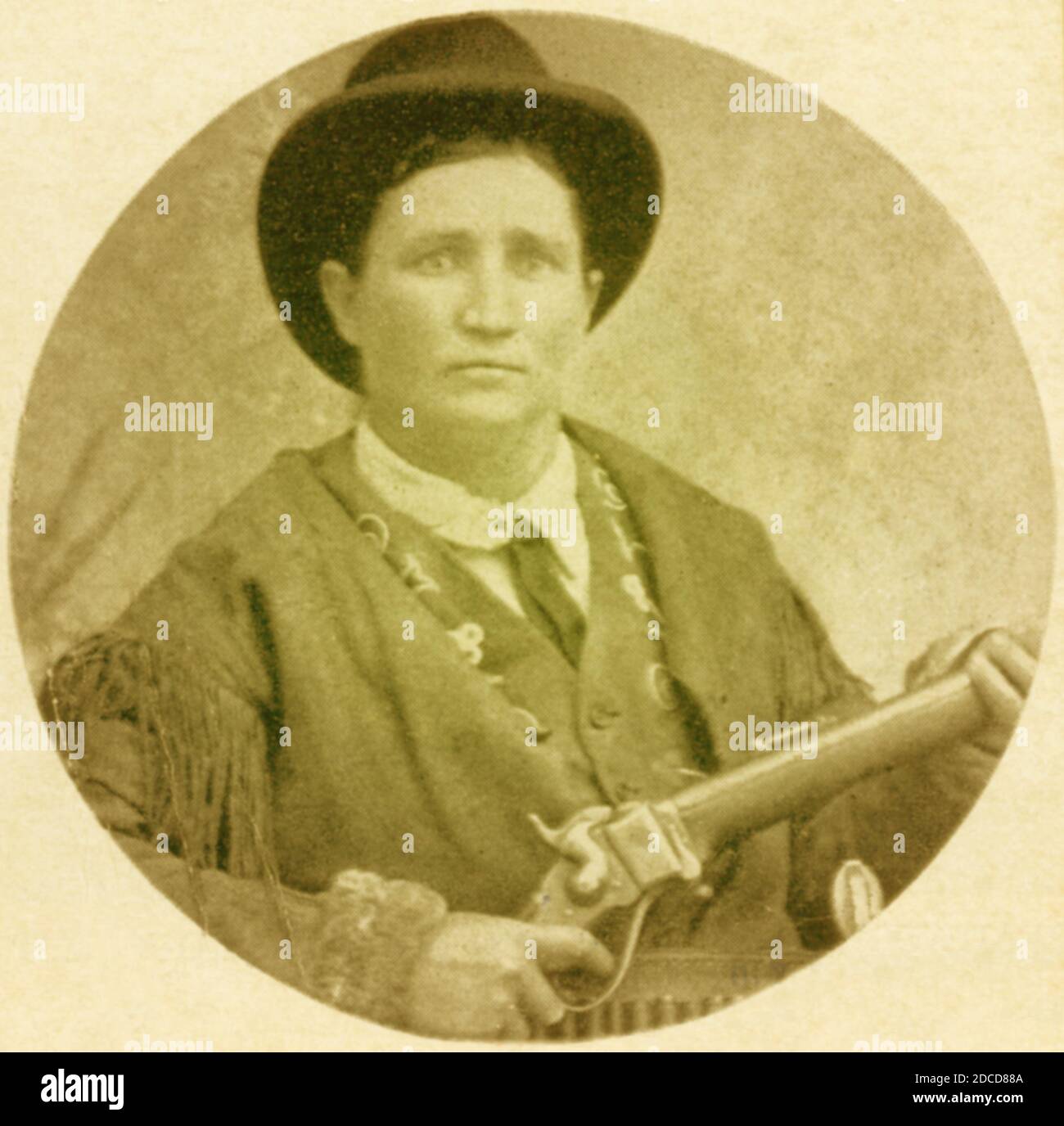 Calamity Jane, American Frontierswoman Stock Photo
