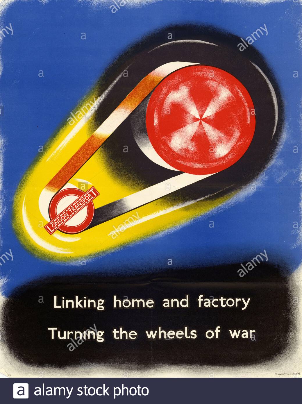 British World War 2 Public Information Propaganda poster Stock Photo