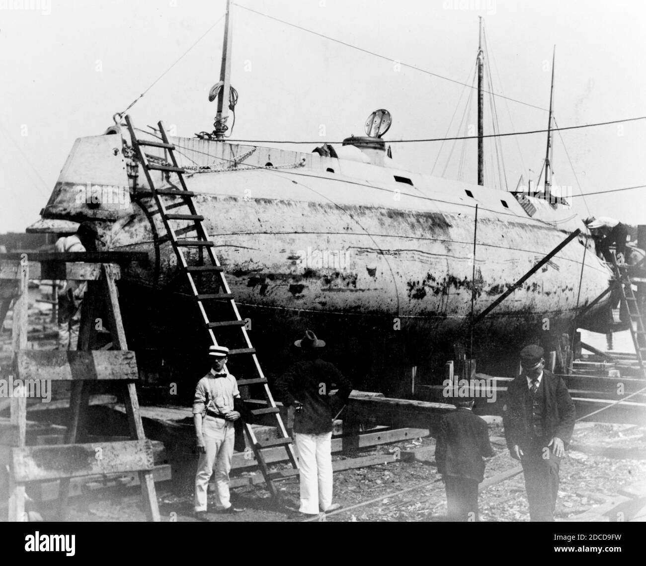 Submarine Holland, 1899 Stock Photo
