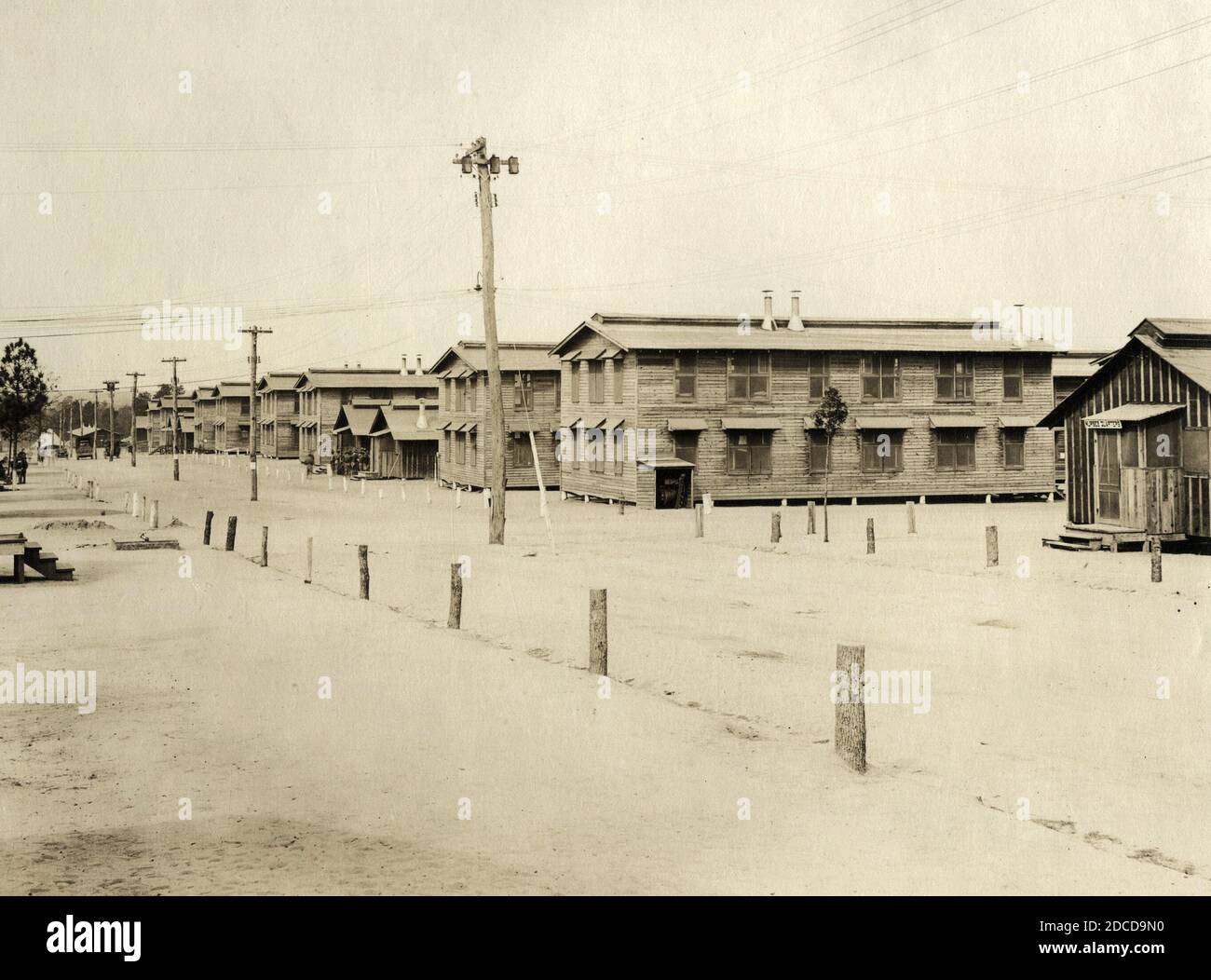 Spanish Flu Emergency Hospital, South Carolina, 1918 Stock Photo Alamy