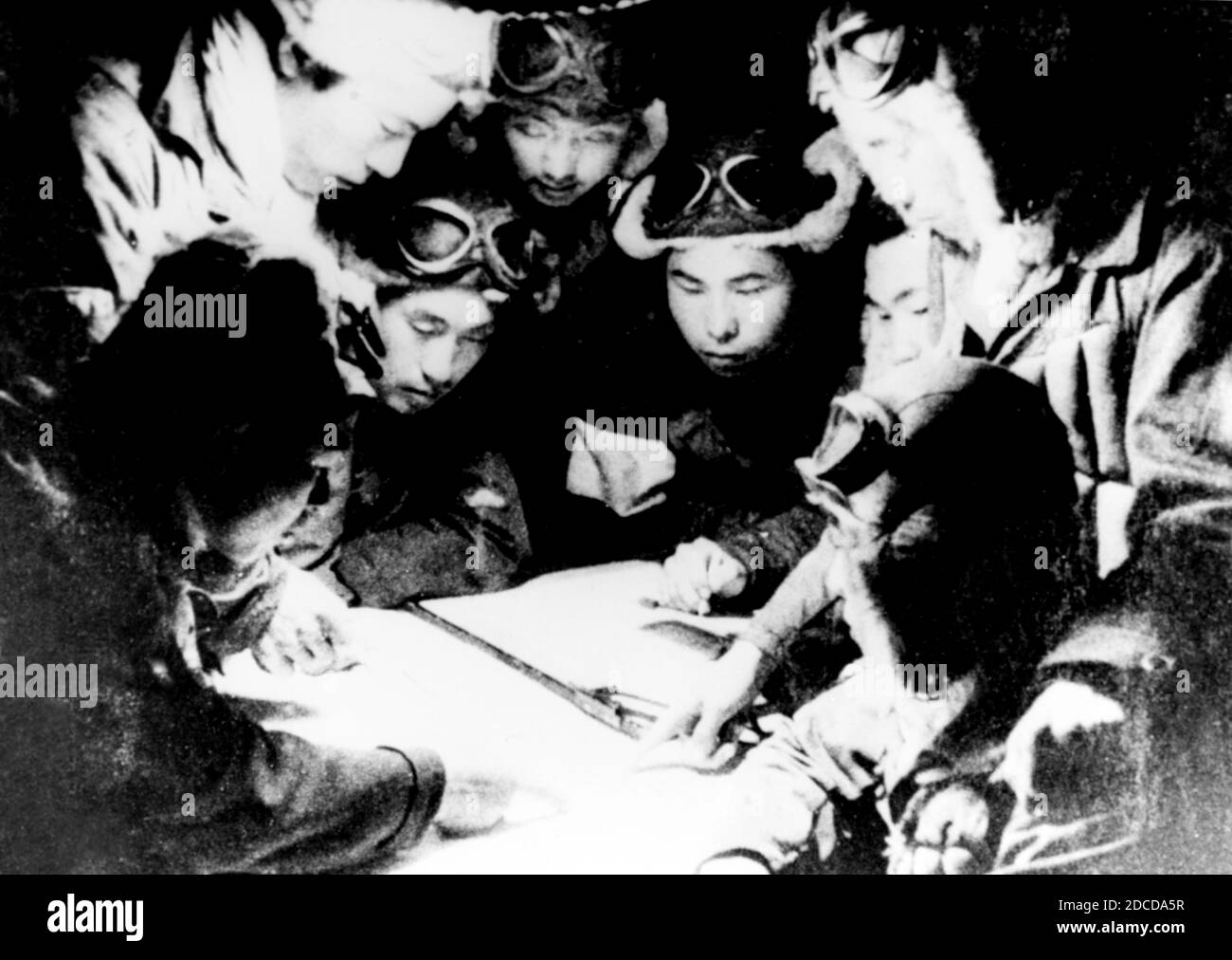 WWII, Kamikaze Pilots Stock Photo