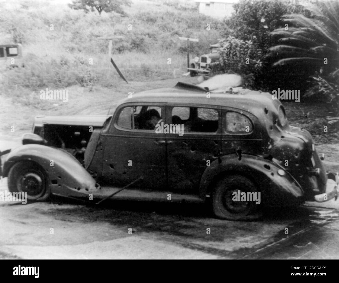 Pearl Harbor Attack, Civilian Victims, 1941 Stock Photo