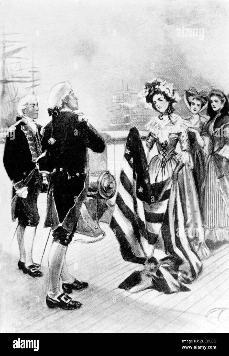 John Paul Jones, ScottishAmerican Naval Hero Stock Photo Alamy