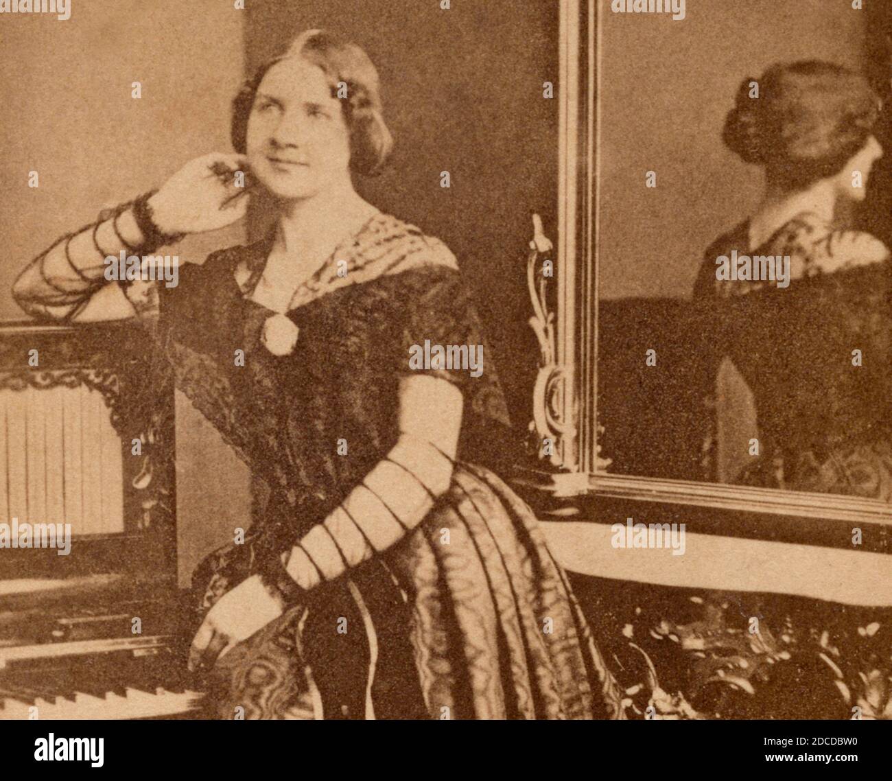 Jenny Lind, Swedish Opera Singer Stock Photo Alamy