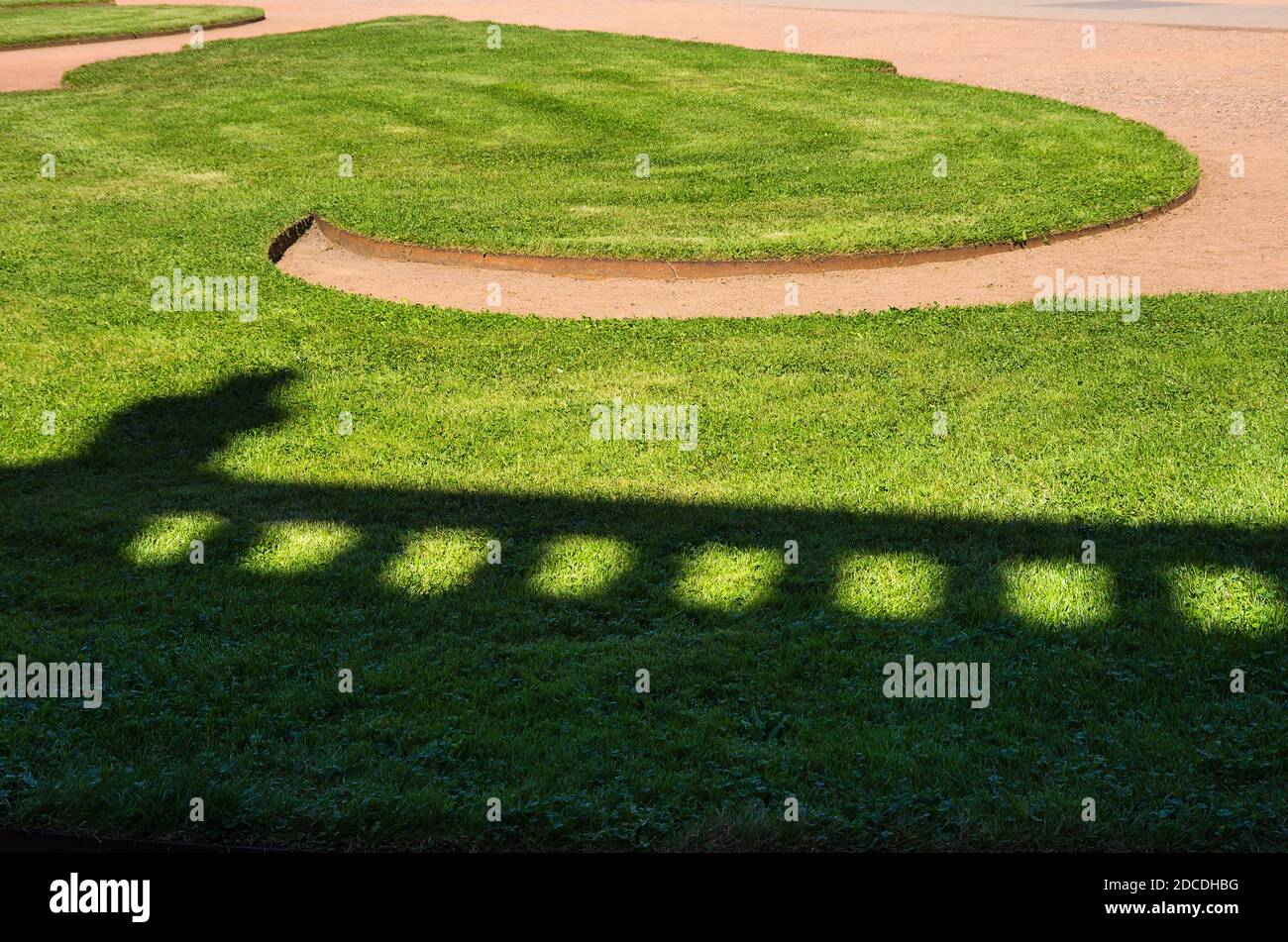 Scenic impressions from inside the courtyard of Zwinger Palace, Dresden, Saxony, Germany. Stock Photo