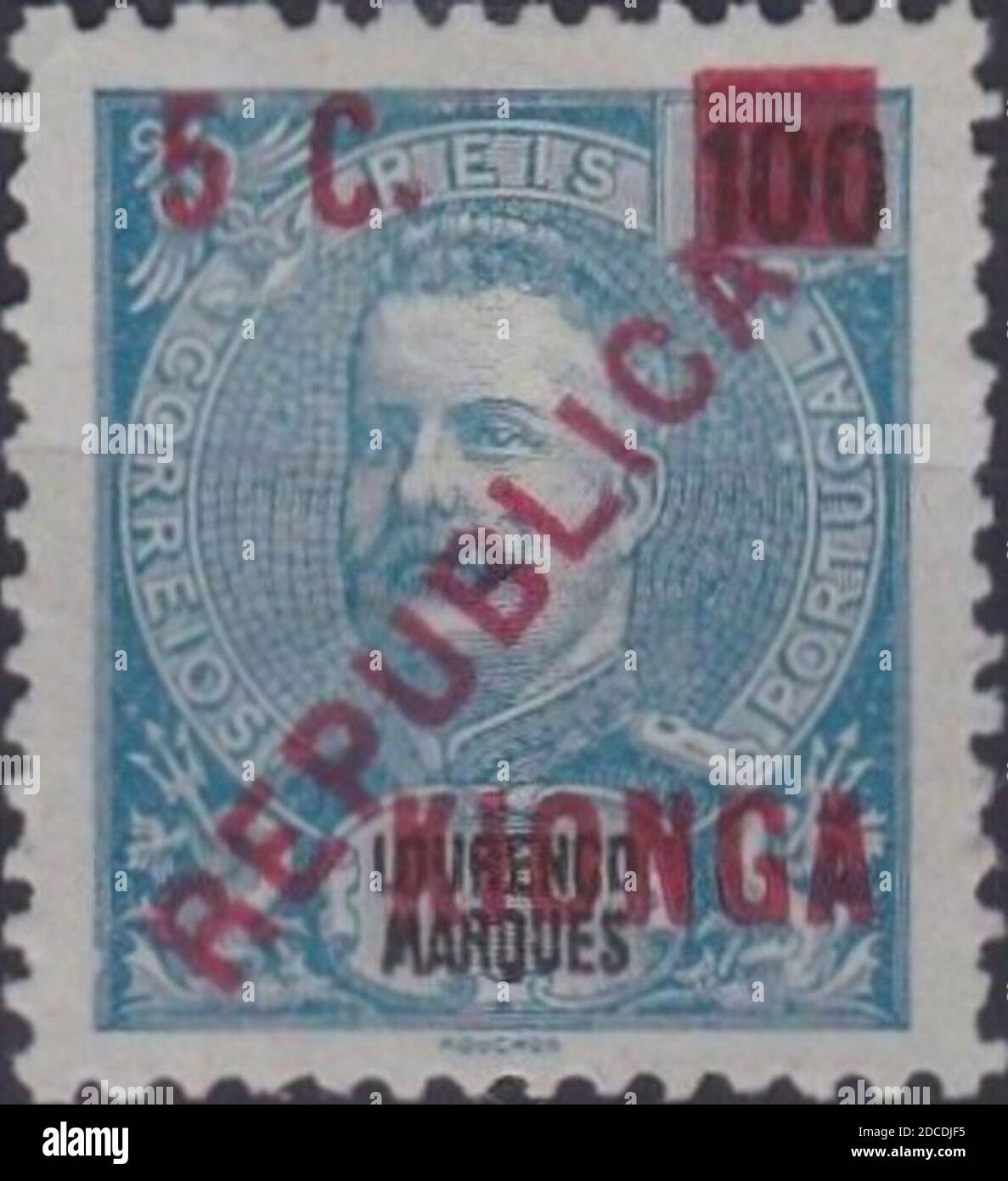 Kionga 1916 500. Stock Photo